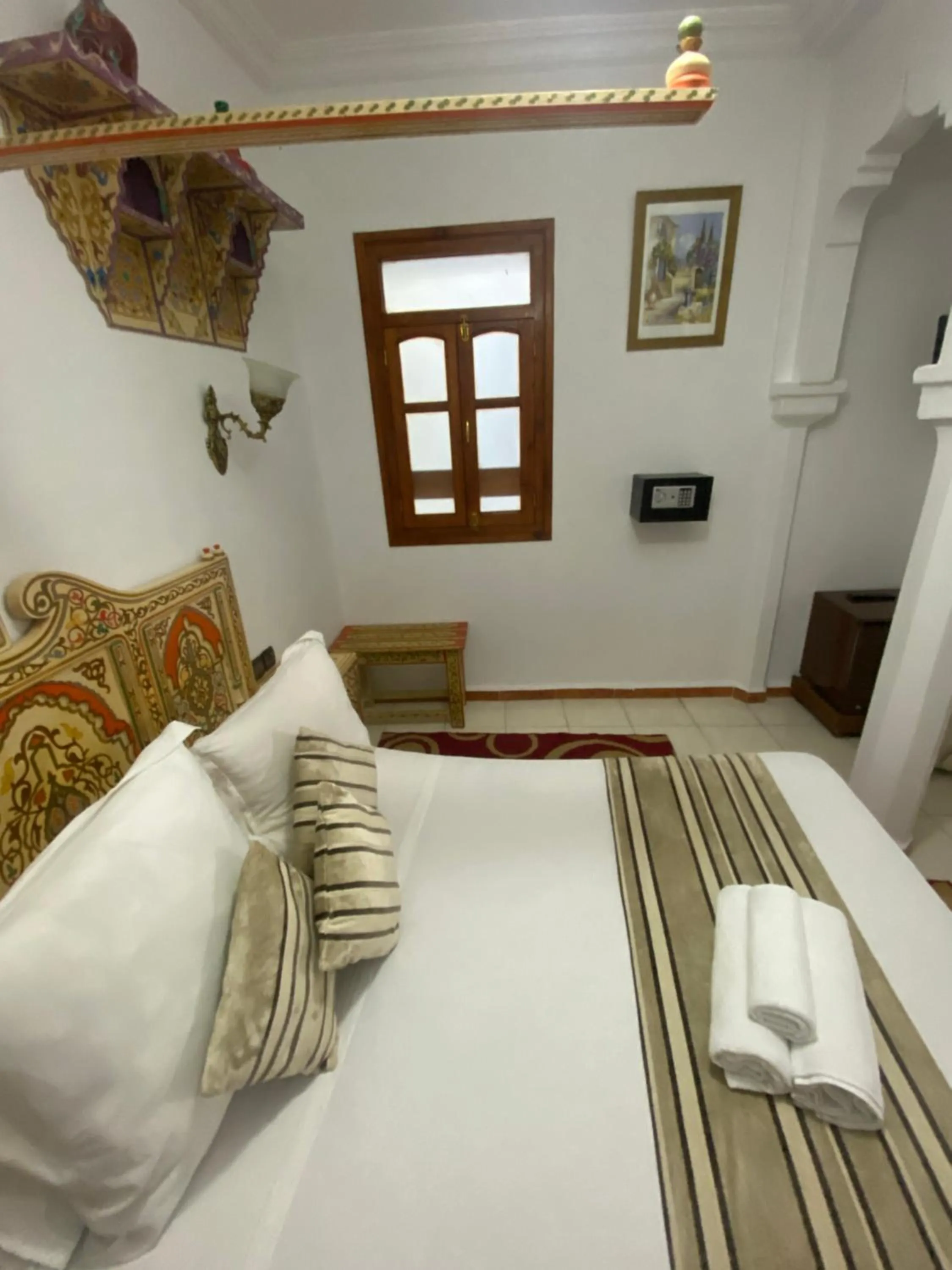 Bed in Hotel Casa Khaldi