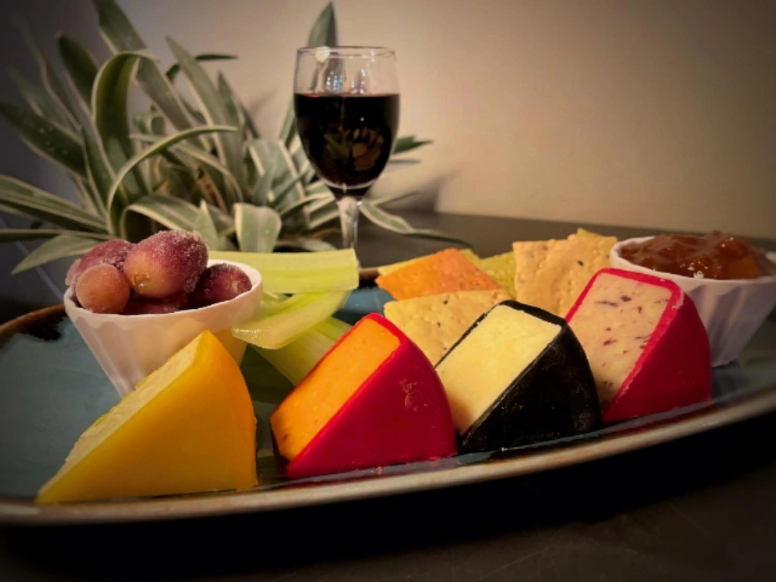 Food close-up in Caerwylan Hotel