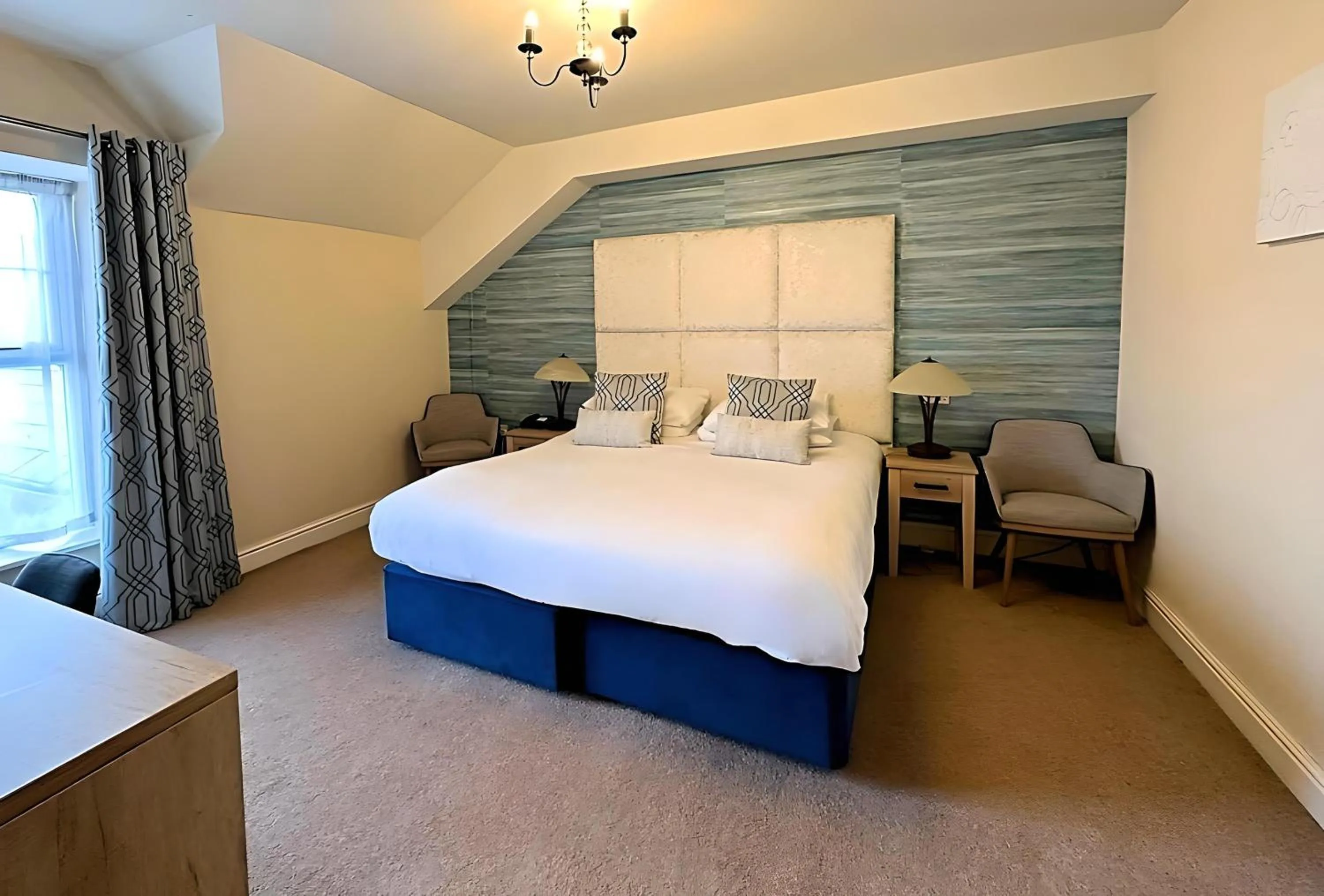 Bed in Caerwylan Hotel