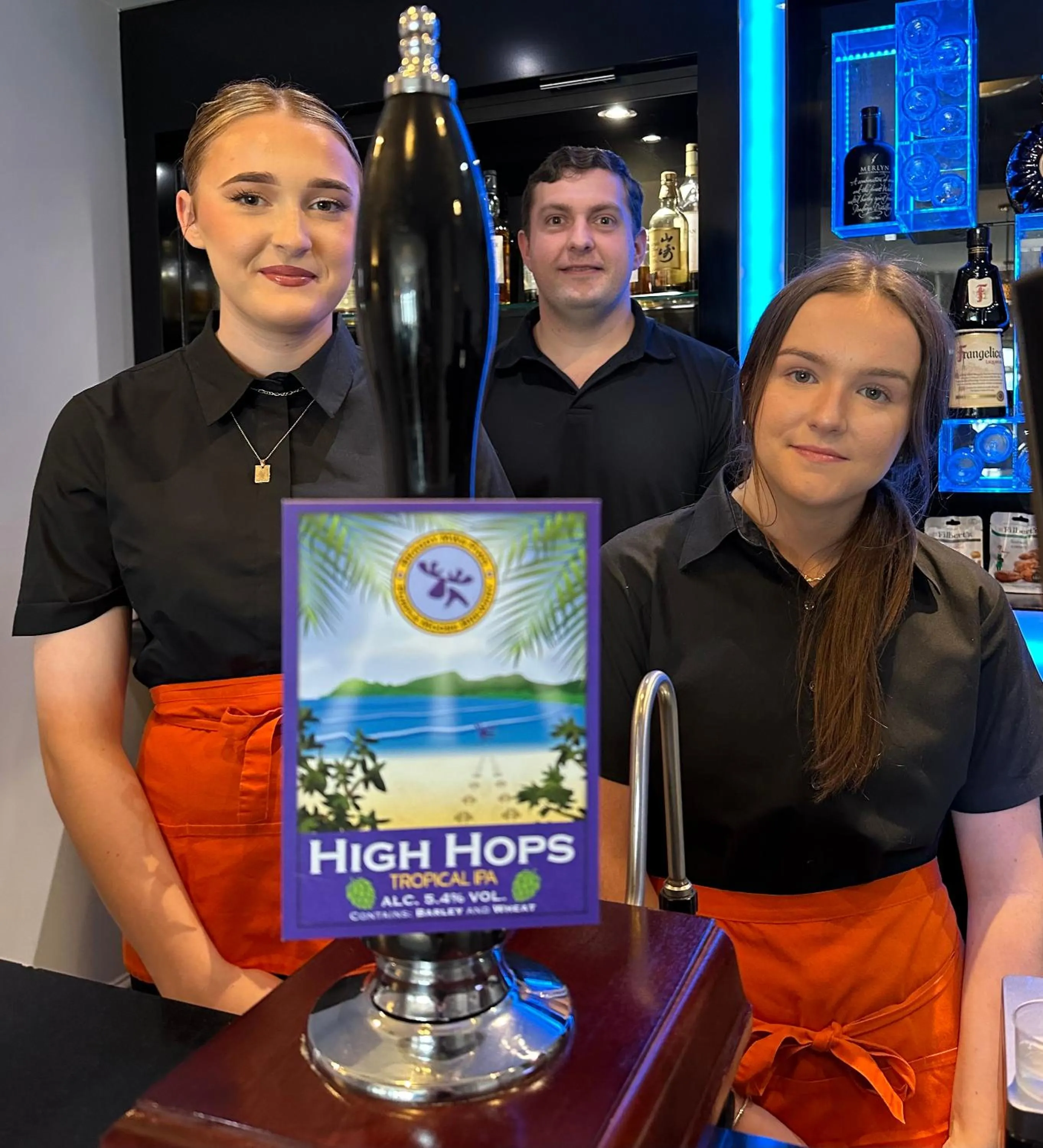 Staff in Caerwylan Hotel