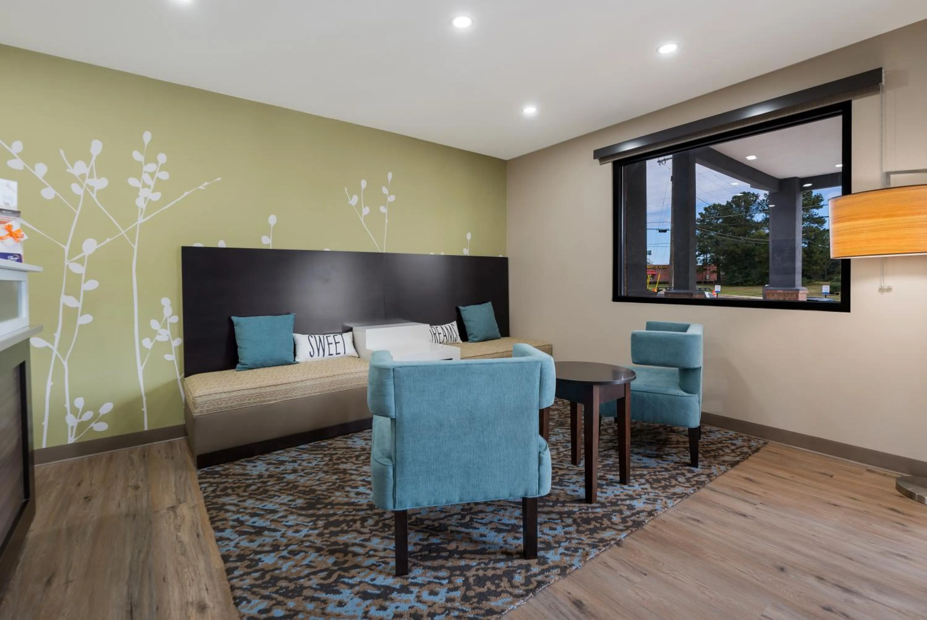 Lobby or reception in Rodeway Inn