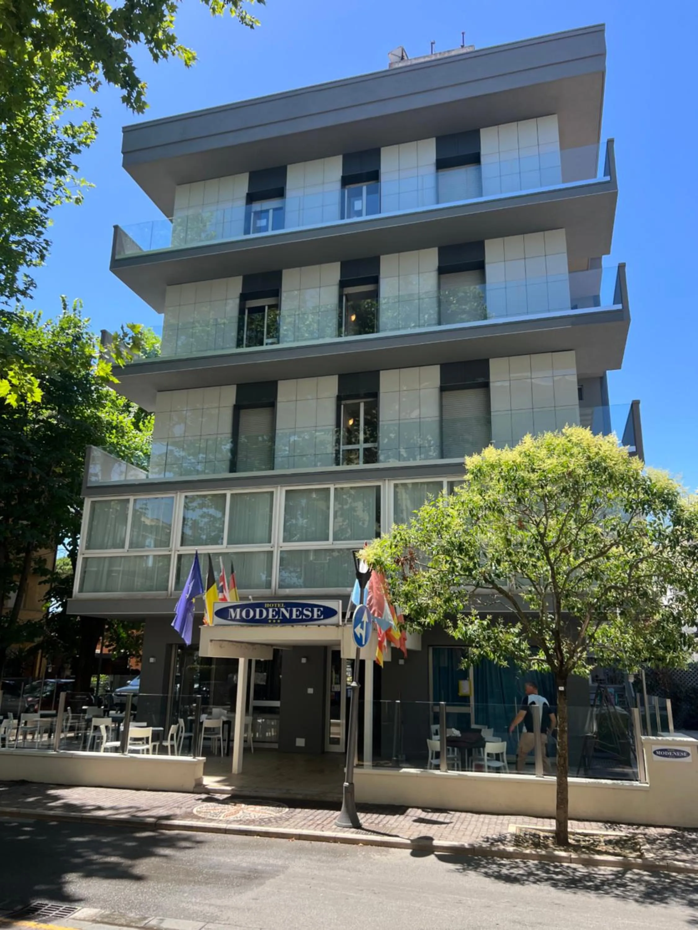 Property building in Hotel Modenese