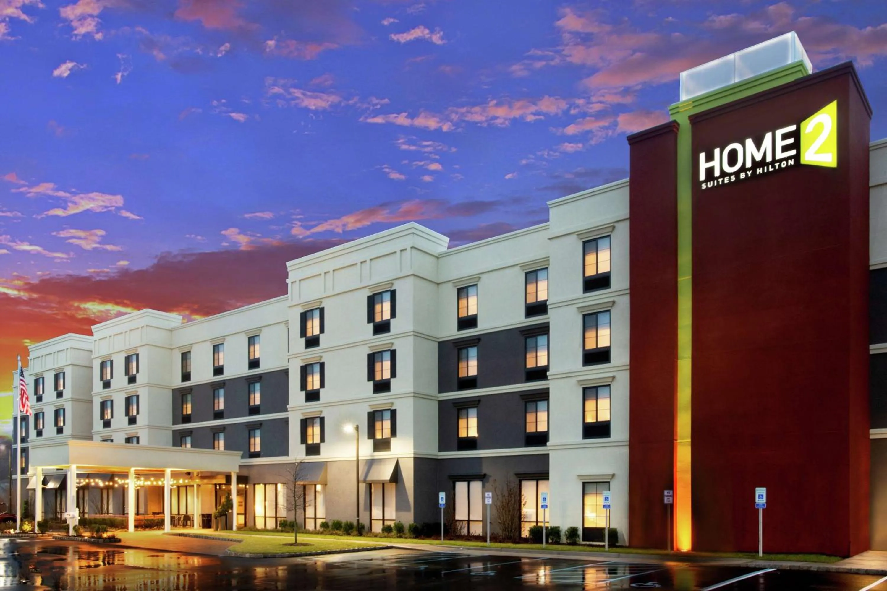 Property building in Home2 Suites by Hilton Long Island Brookhaven
