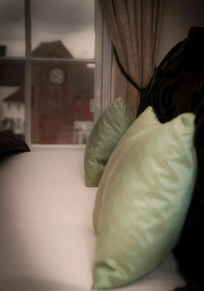 Decorative detail, Bed in The George Inn