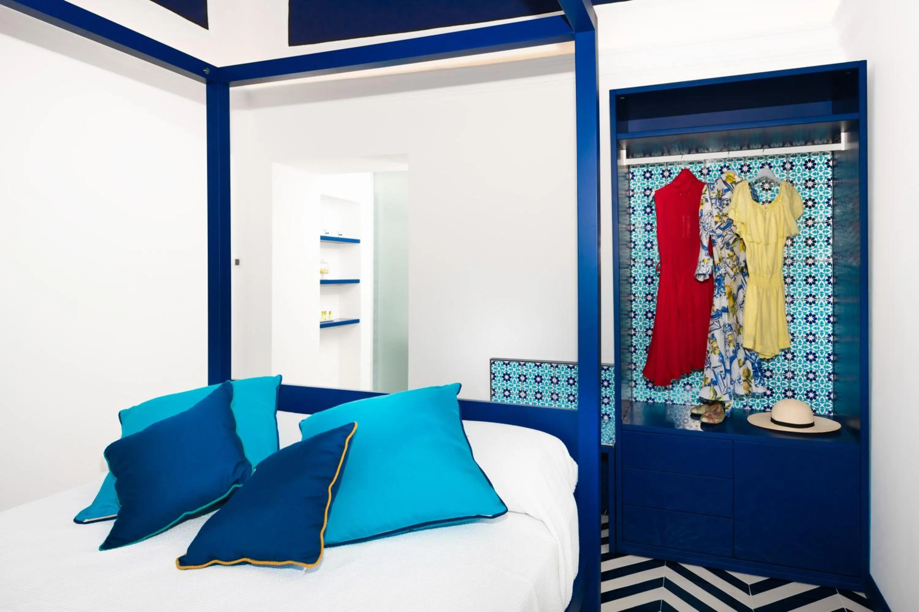 Bed in Imperati Suites by Alcione Residence