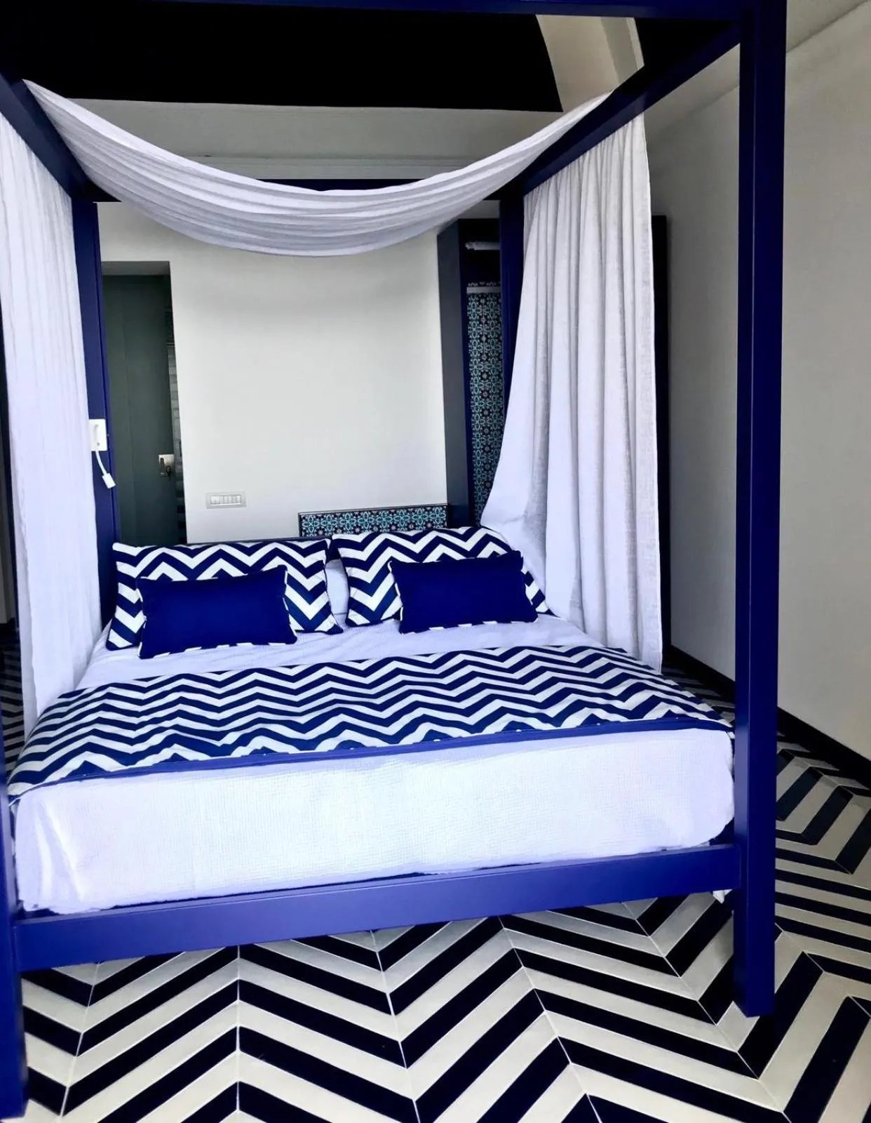 Bed in Imperati Suites by Alcione Residence