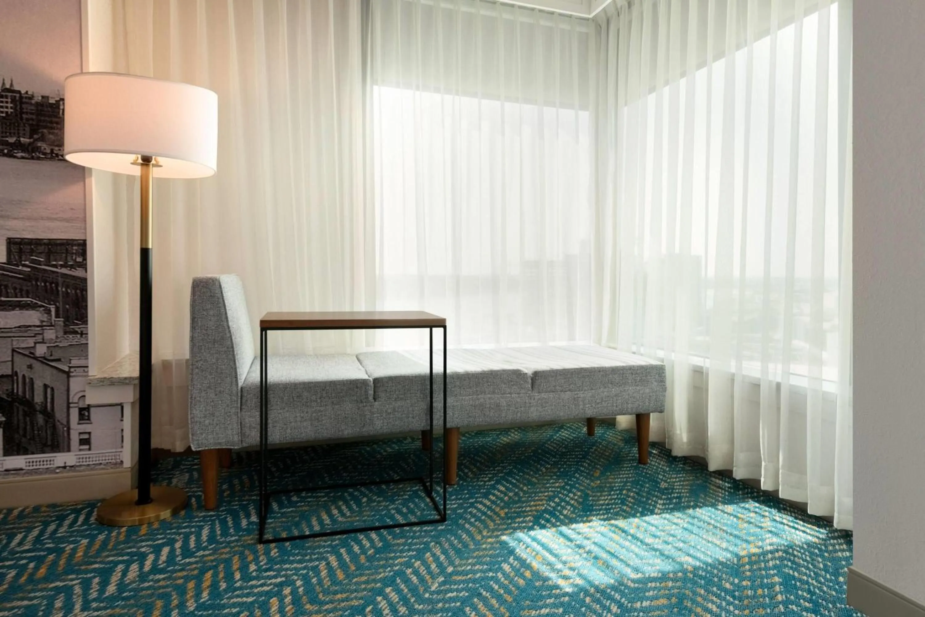 Photo of the whole room, Bed in Fort Pontchartrain Detroit, a Wyndham Hotel