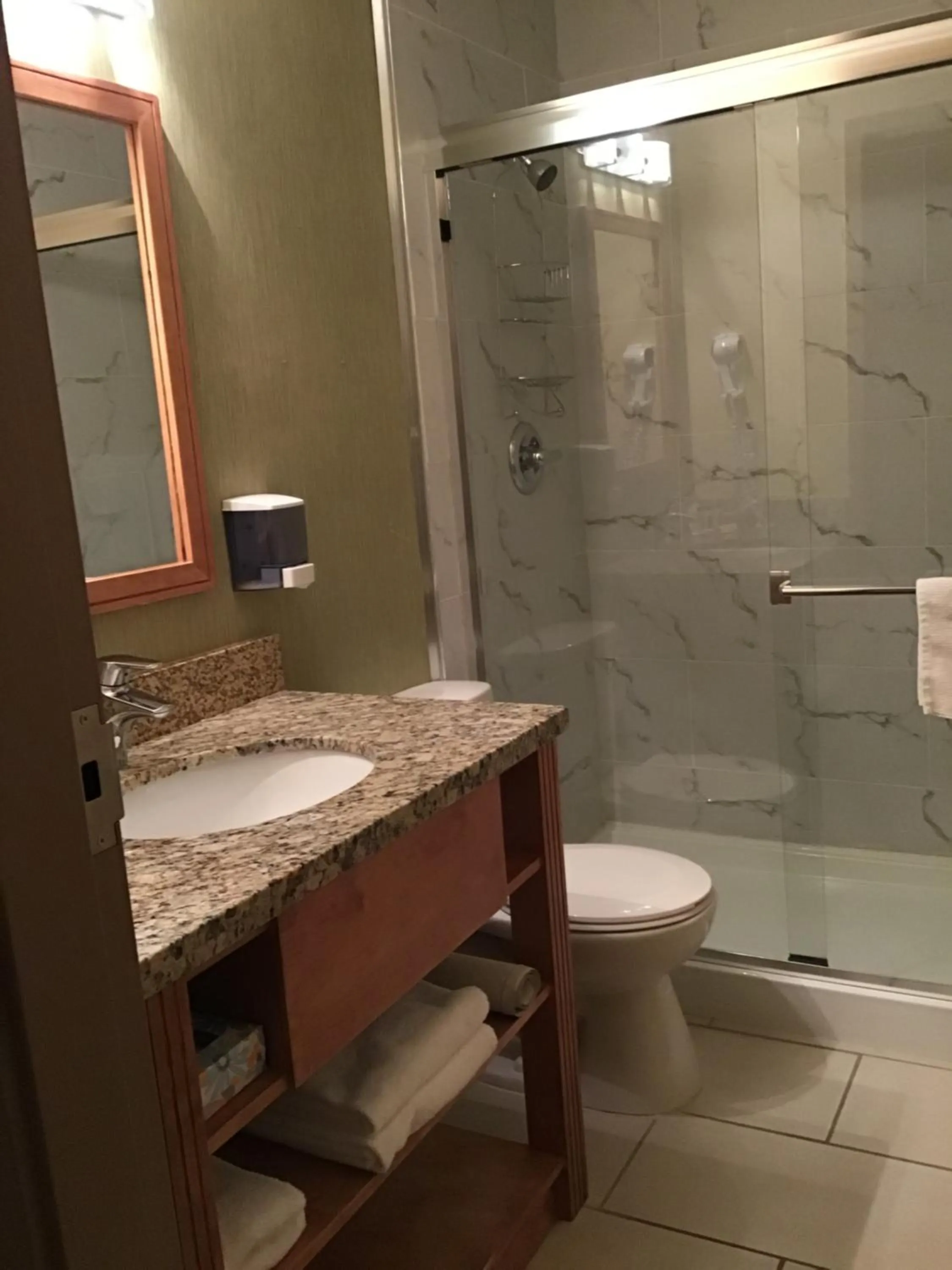 Shower in Ramada by Wyndham Williams Lake