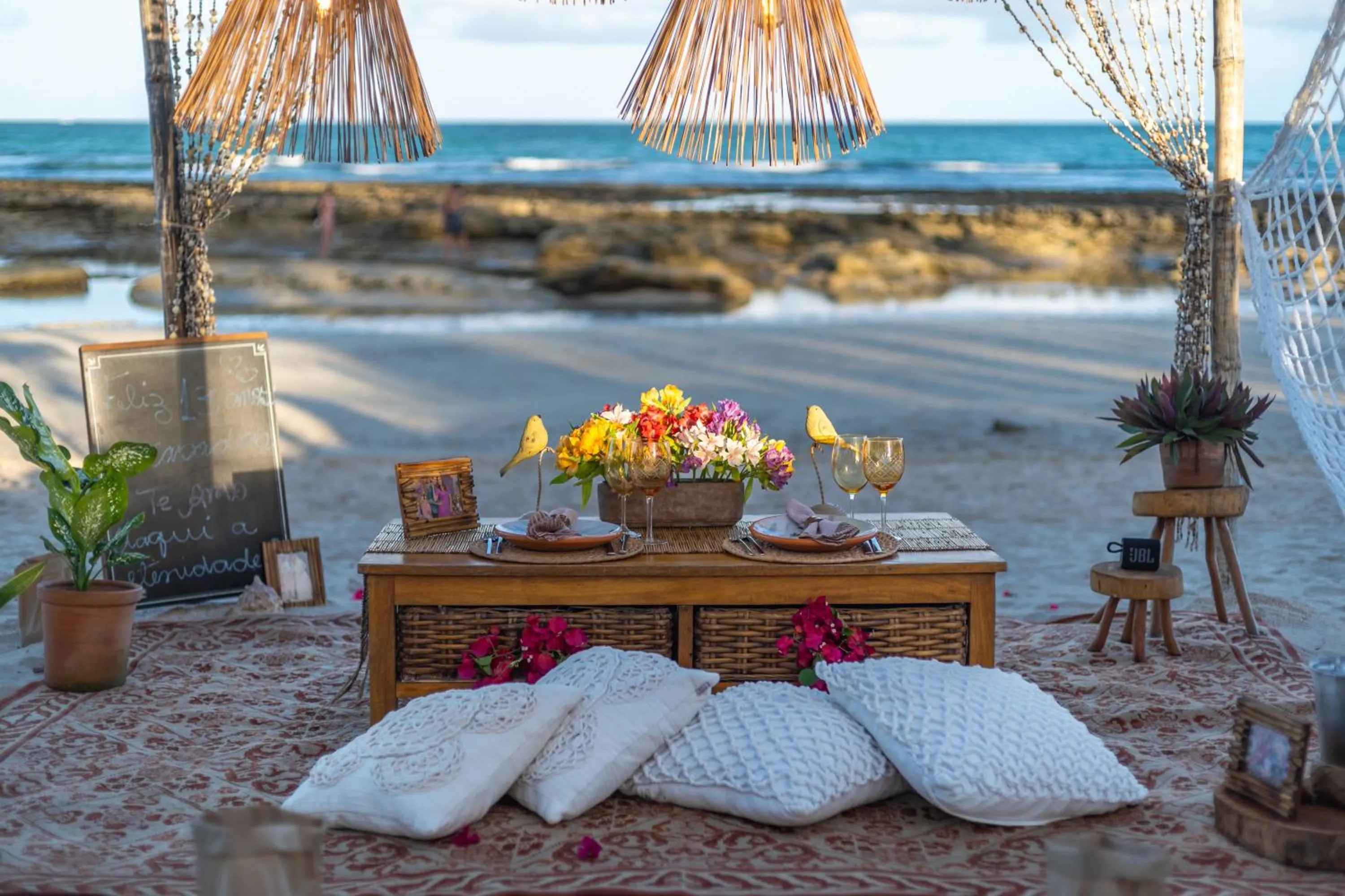 Dinner in Pontal dos Carneiros Beach Bungalows