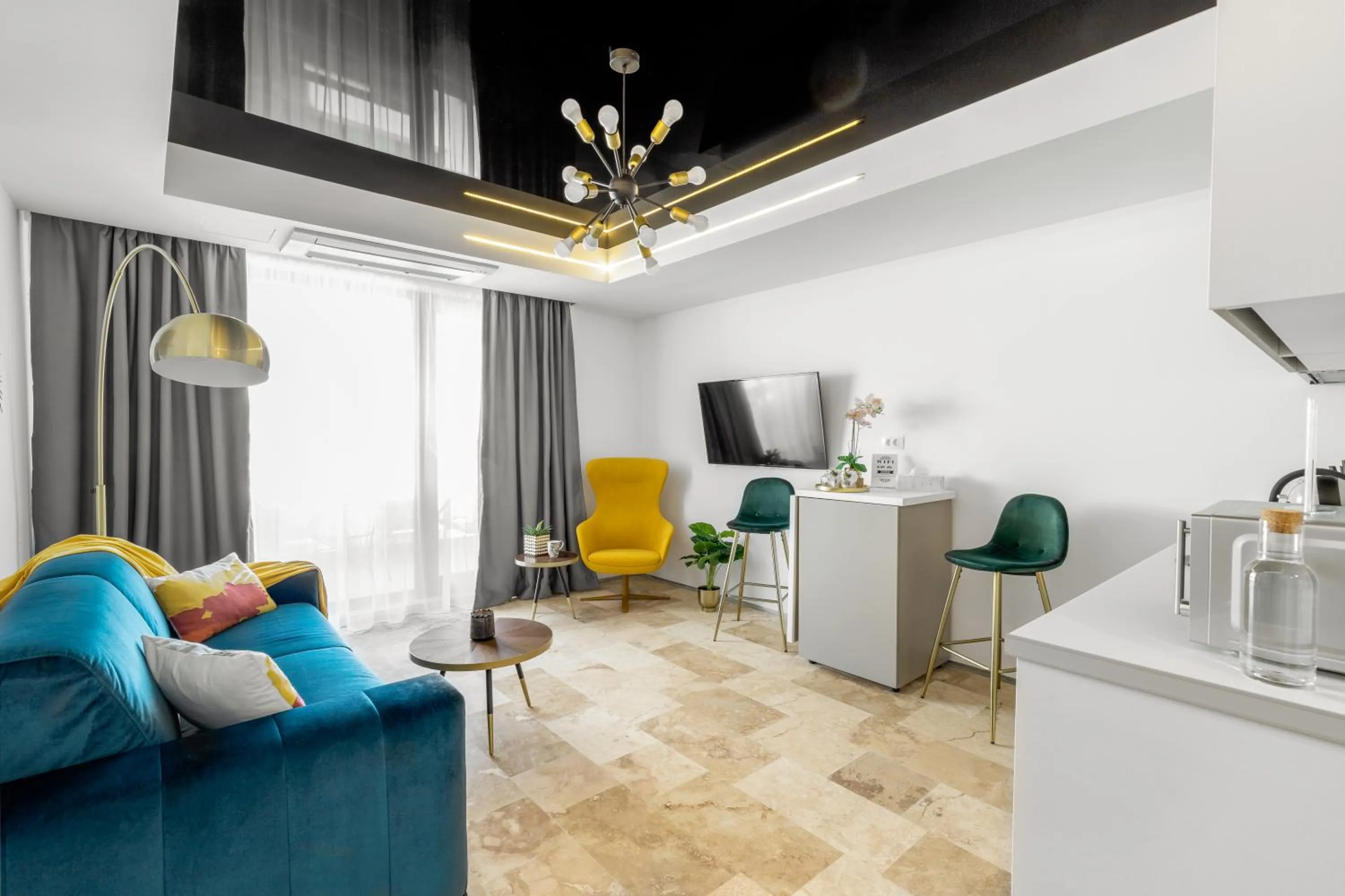 Living room in Novum By the Sea