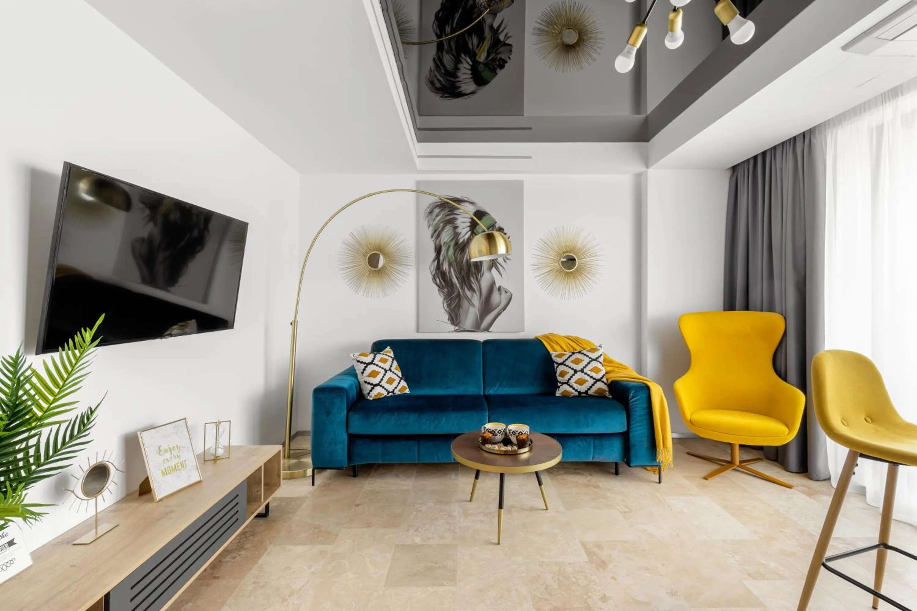 Living room in Novum By the Sea