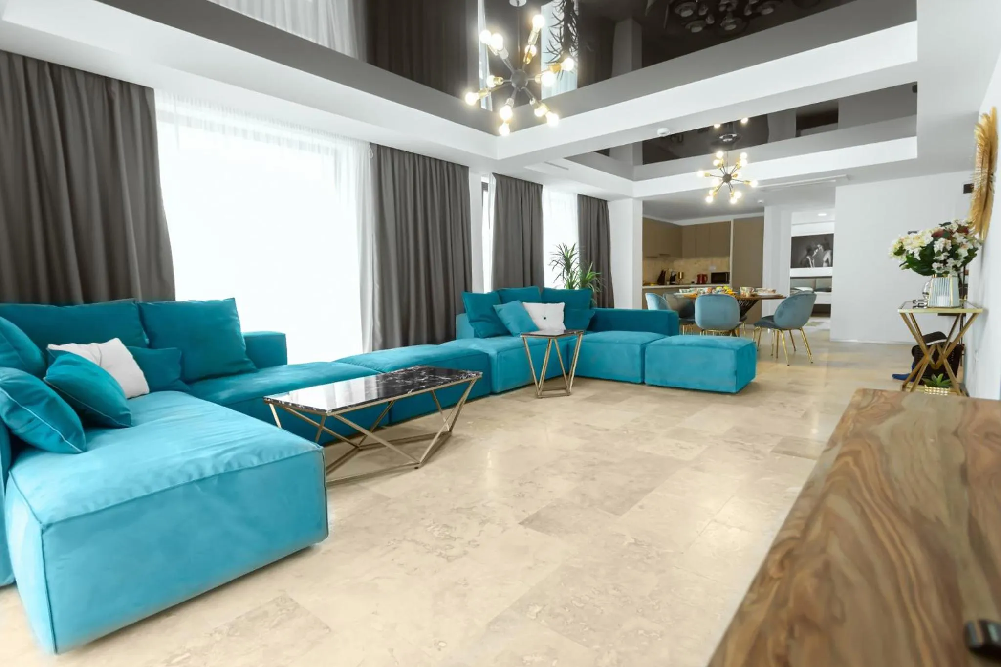 Living room in Novum By the Sea