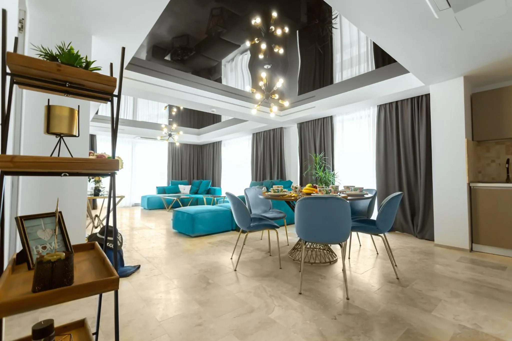 Living room in Novum By the Sea