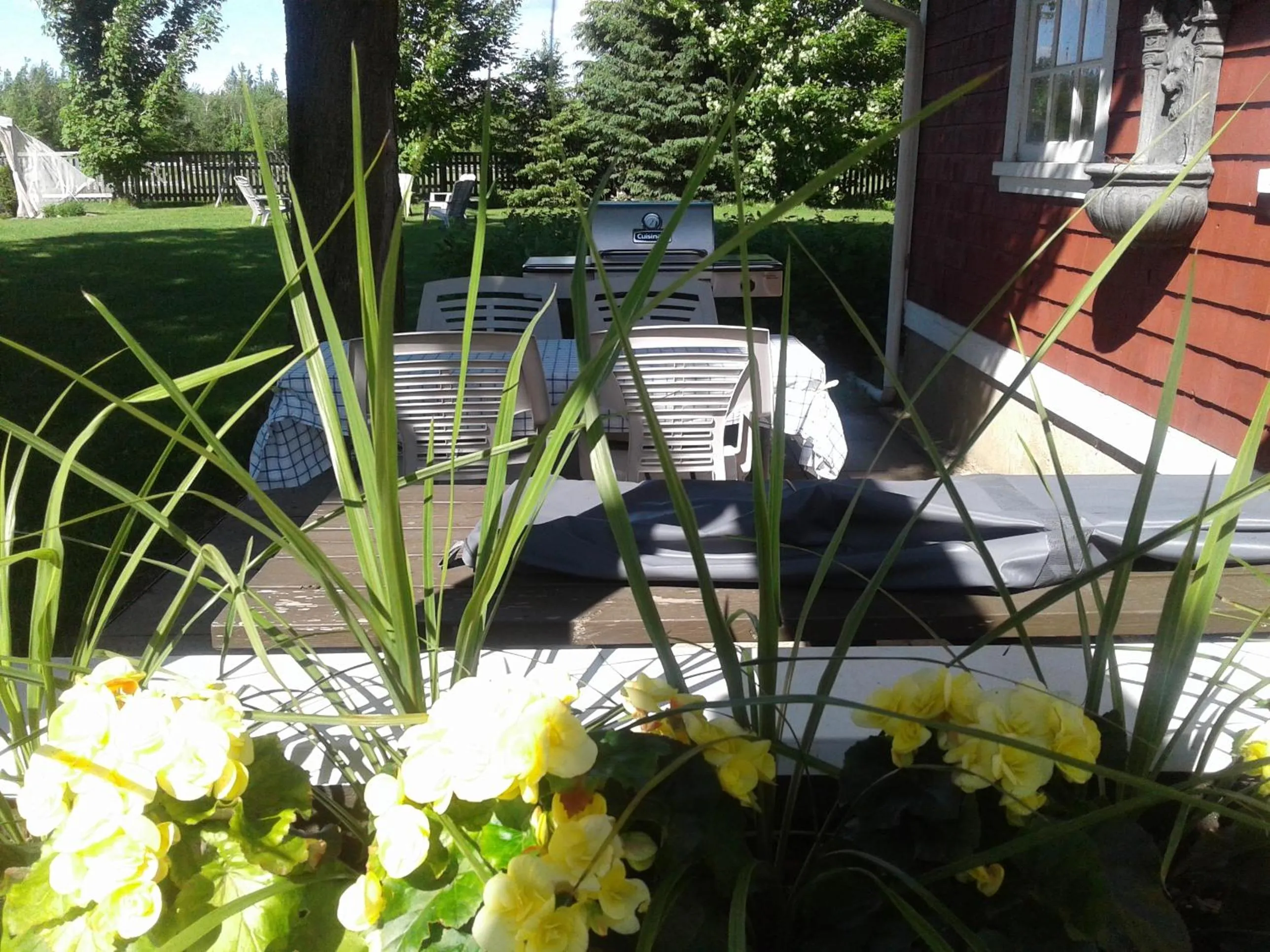BBQ facilities in Le Gîte Du Coteau