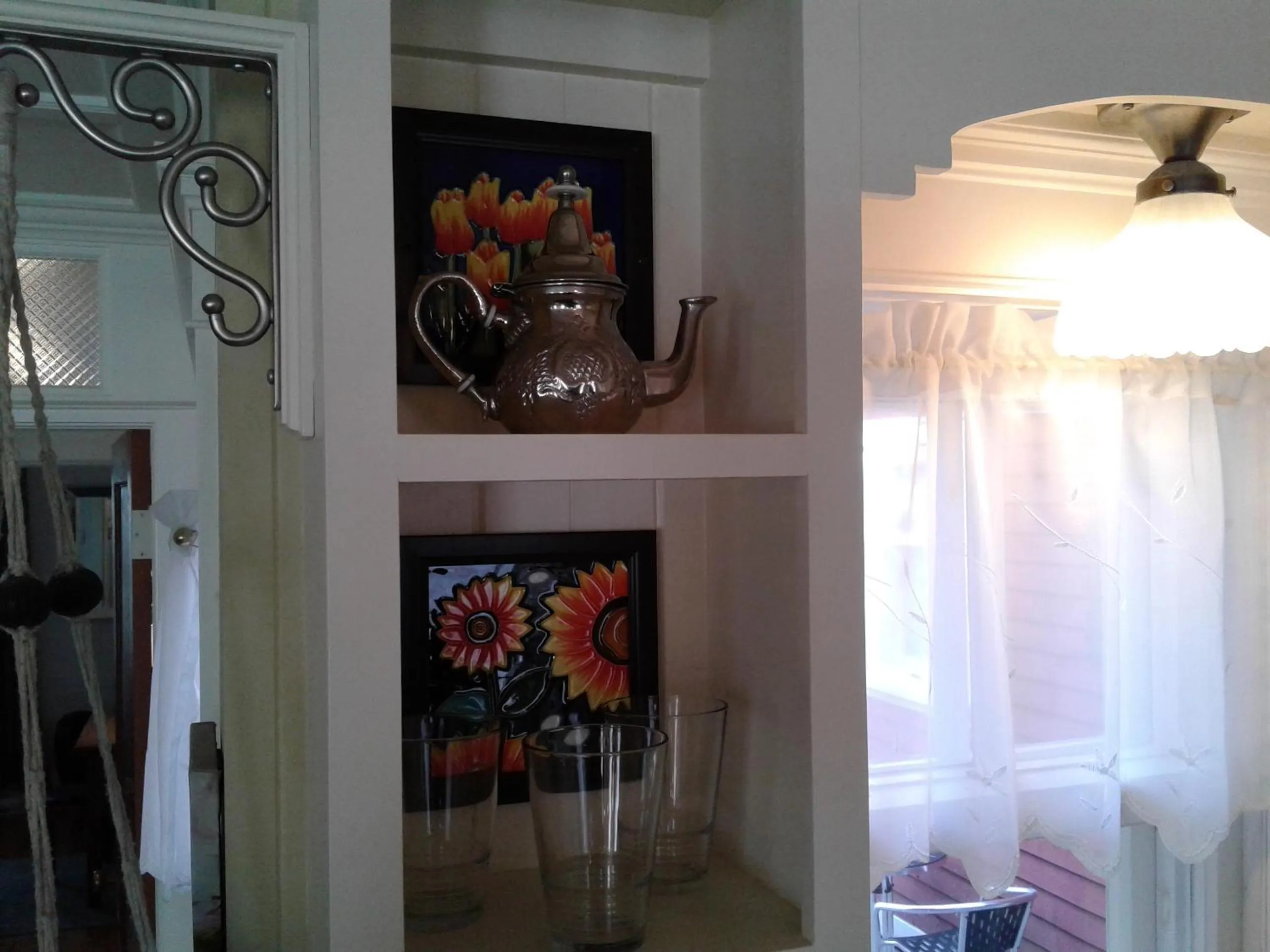 Communal kitchen in Le Gîte Du Coteau