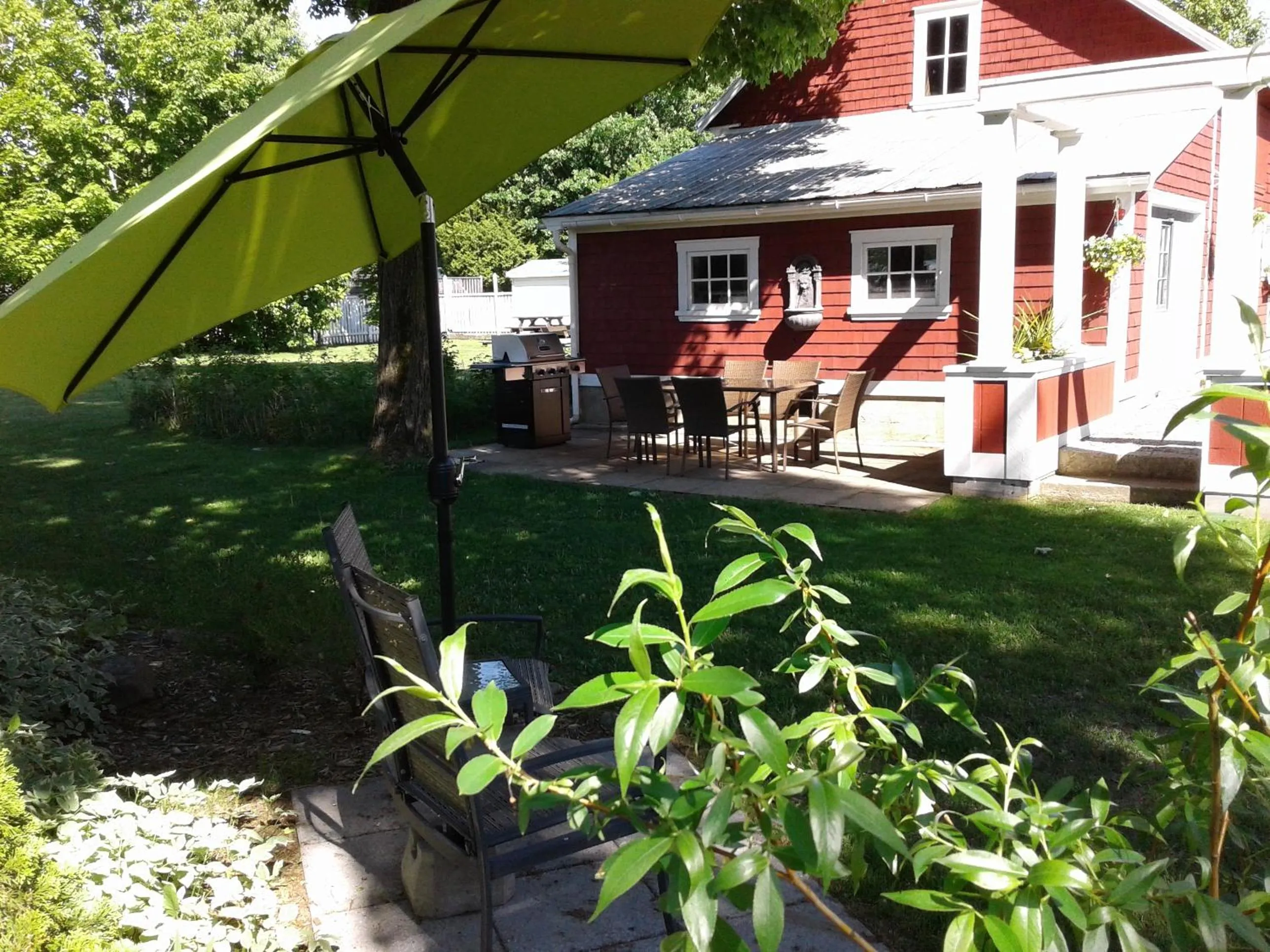 BBQ facilities in Le Gîte Du Coteau