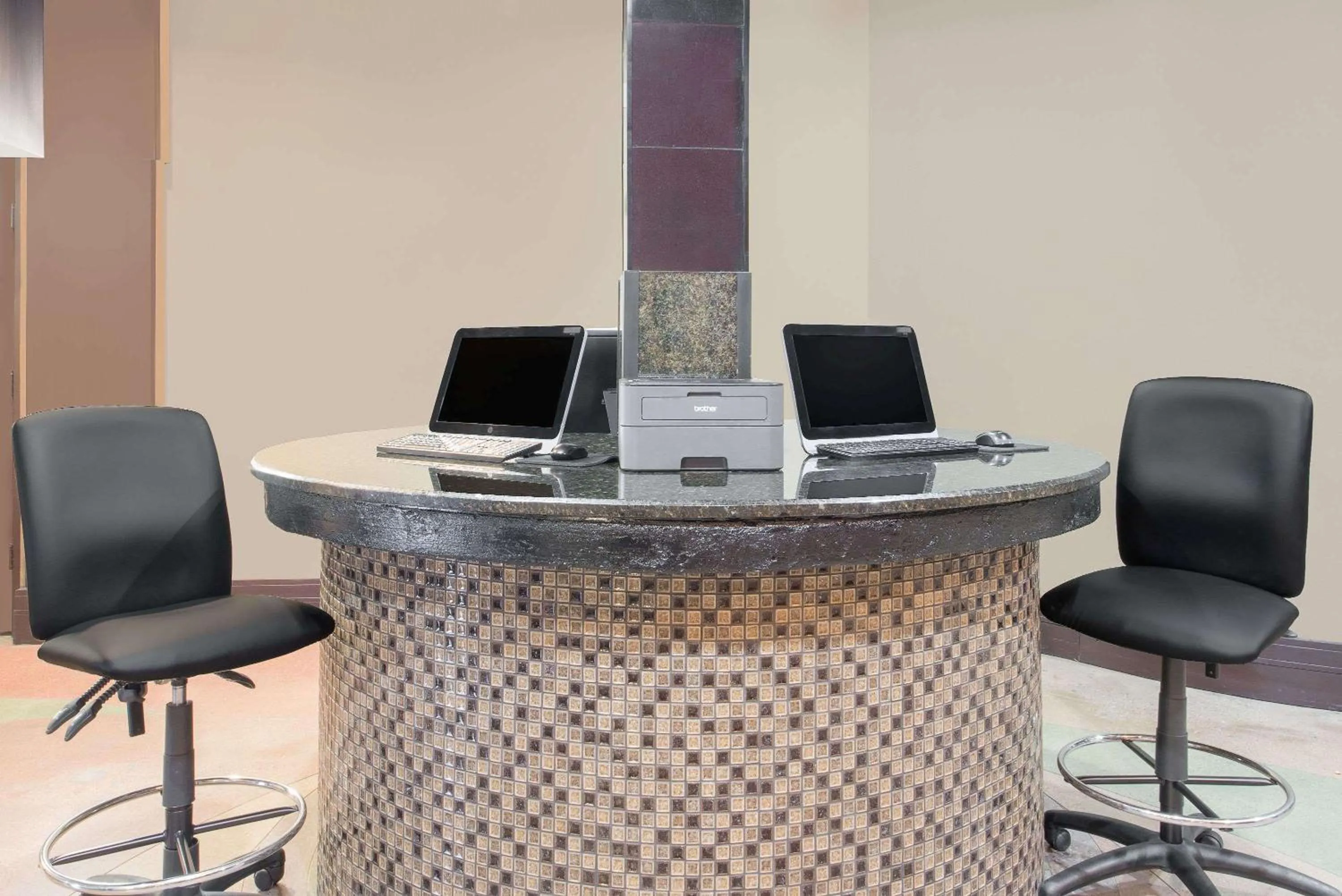 On site in Wyndham Garden Midland