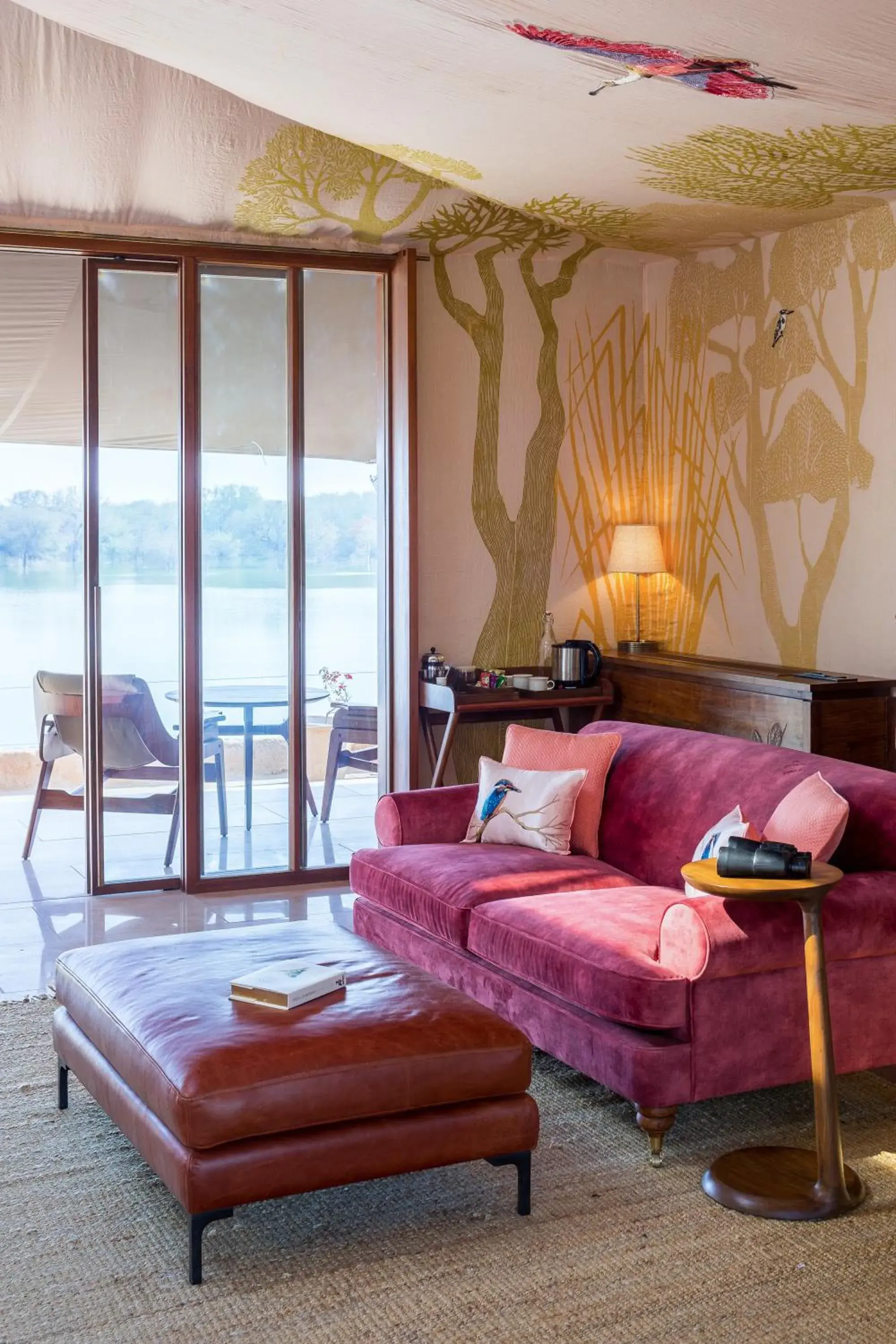 Living room in RAAS Chhatrasagar, Nimaj, District Pali Living room in RAAS Chhatrasagar, Nimaj, District Pali