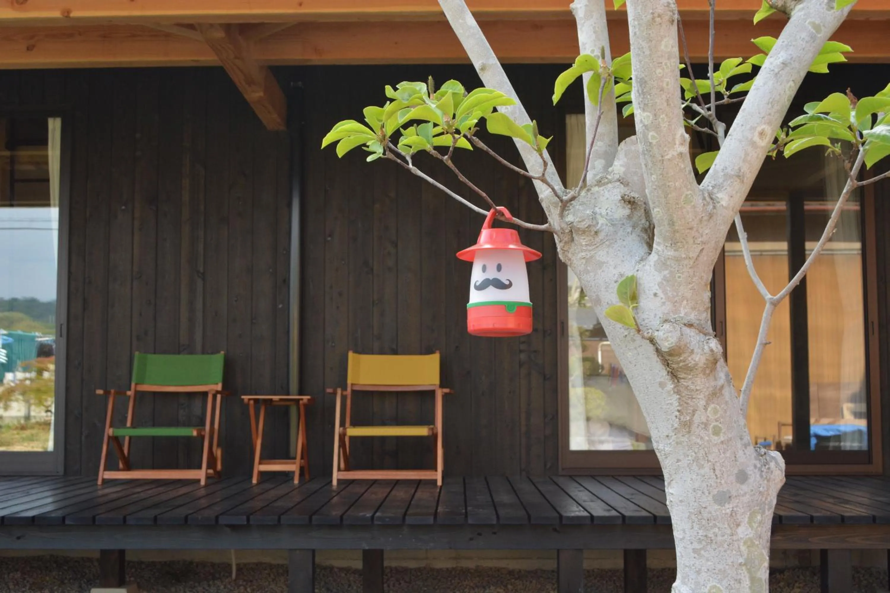 Balcony/Terrace in BED N CHILL Shippoya 七宝屋