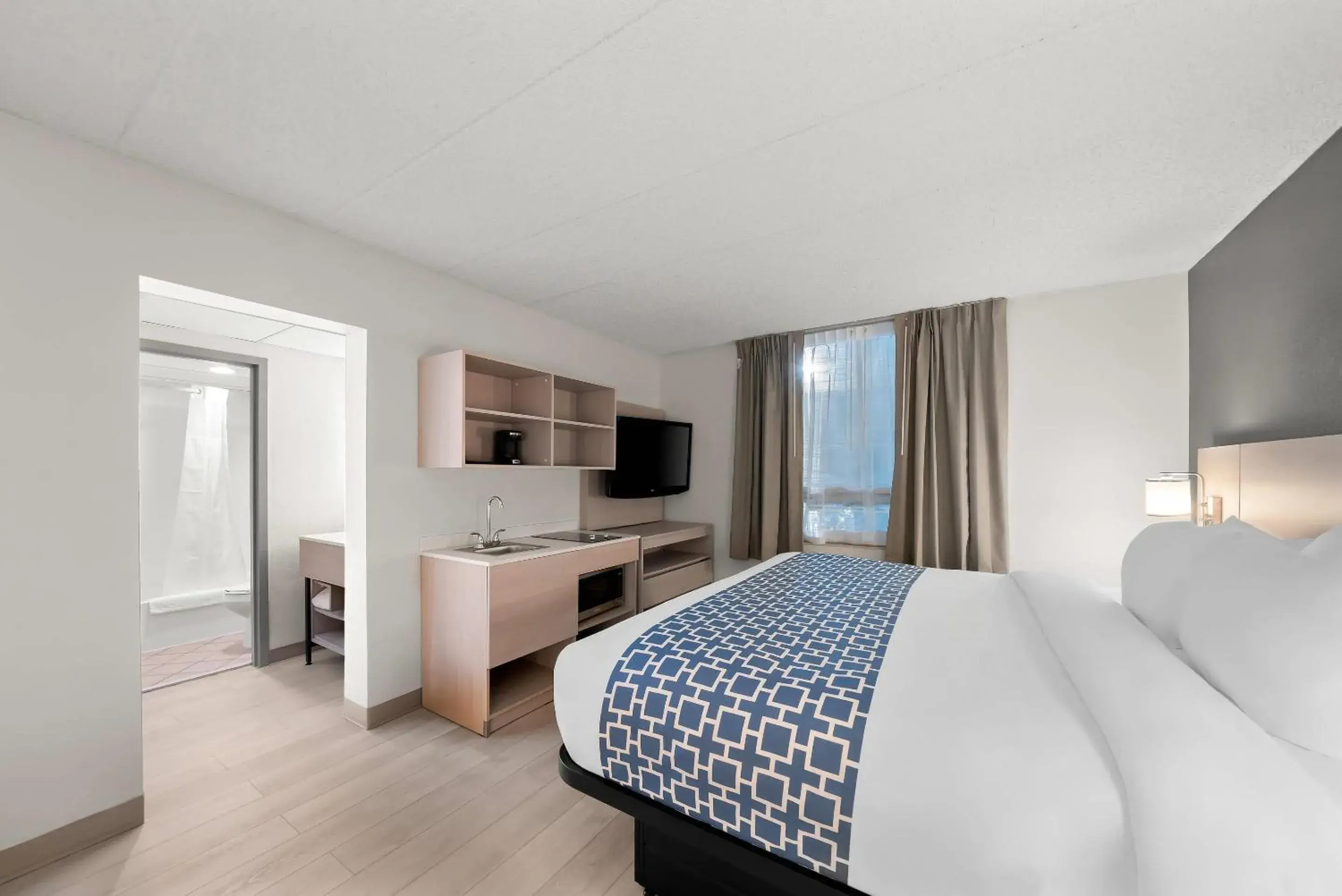 Bedroom, Bed in Suburban Studios, Kearney Bedroom, Bed in Suburban Studios, Kearney