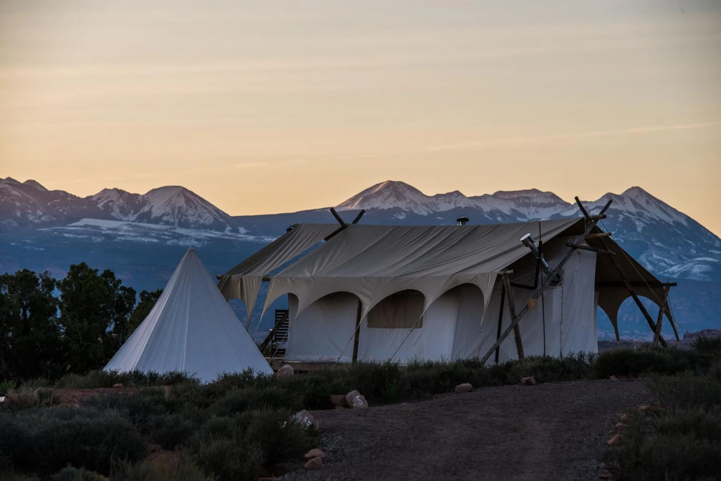 Property building in Under Canvas Moab