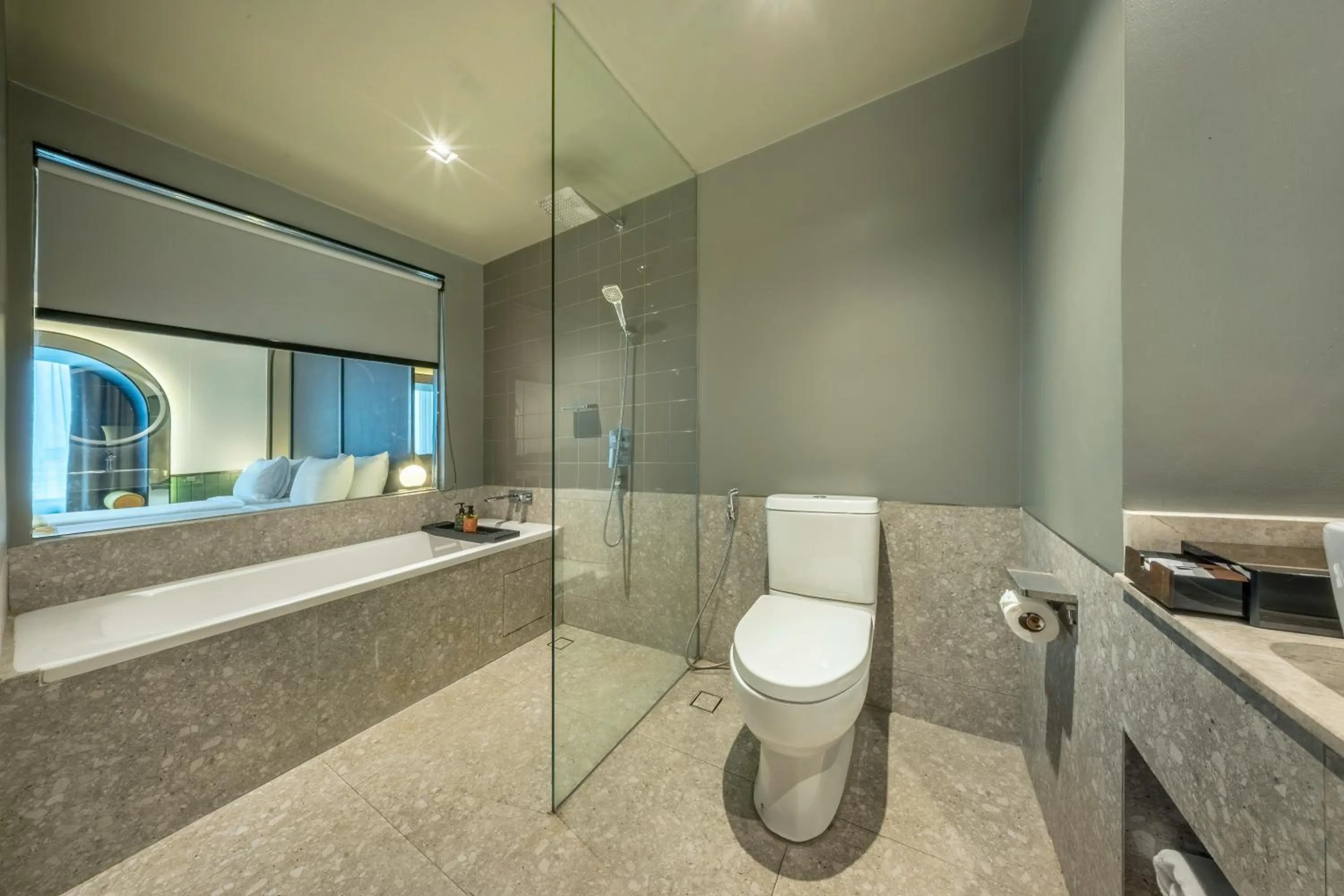 Bathroom in Graph Hotels Bangkok