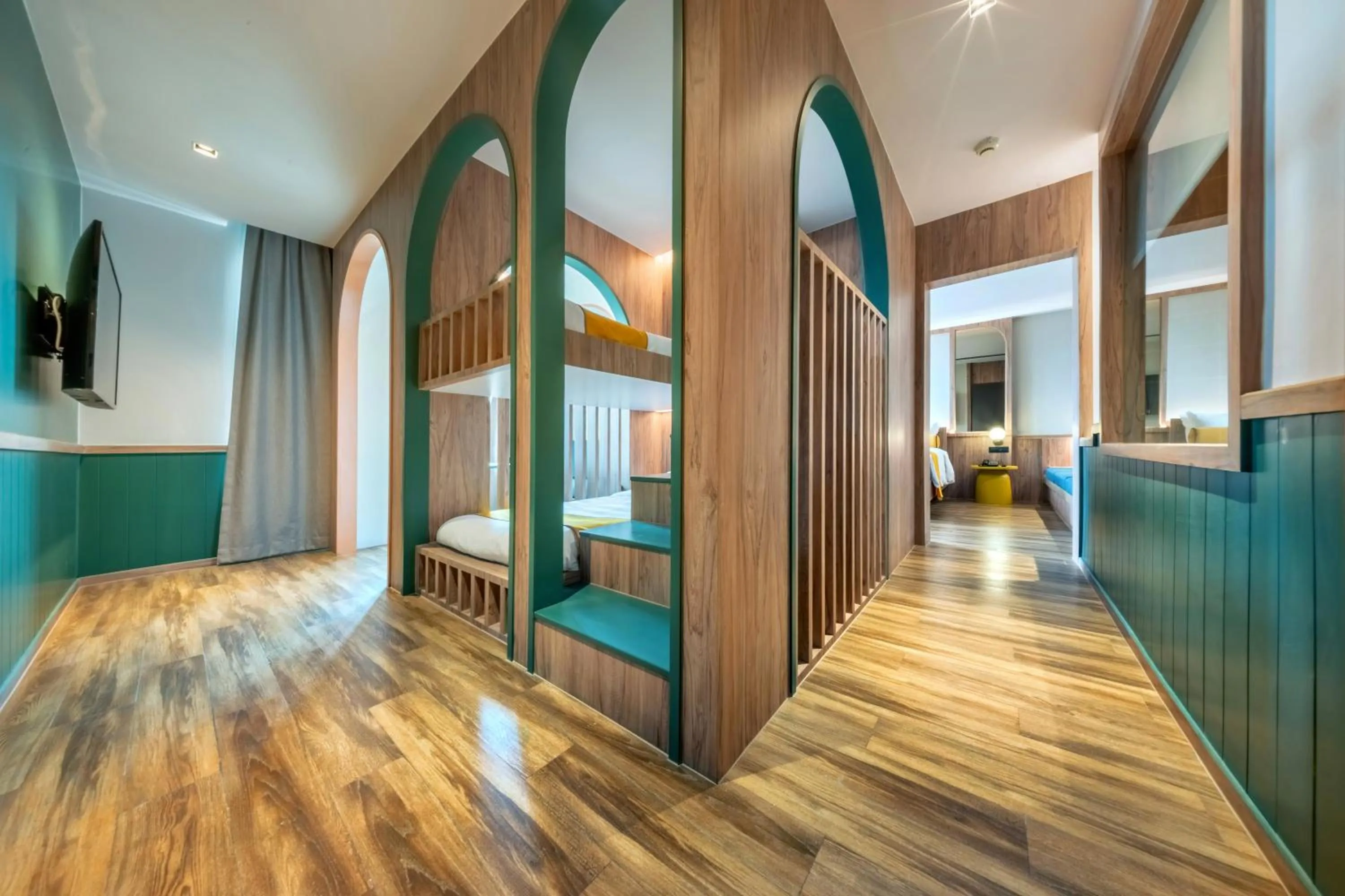 Bed in Graph Hotels Bangkok