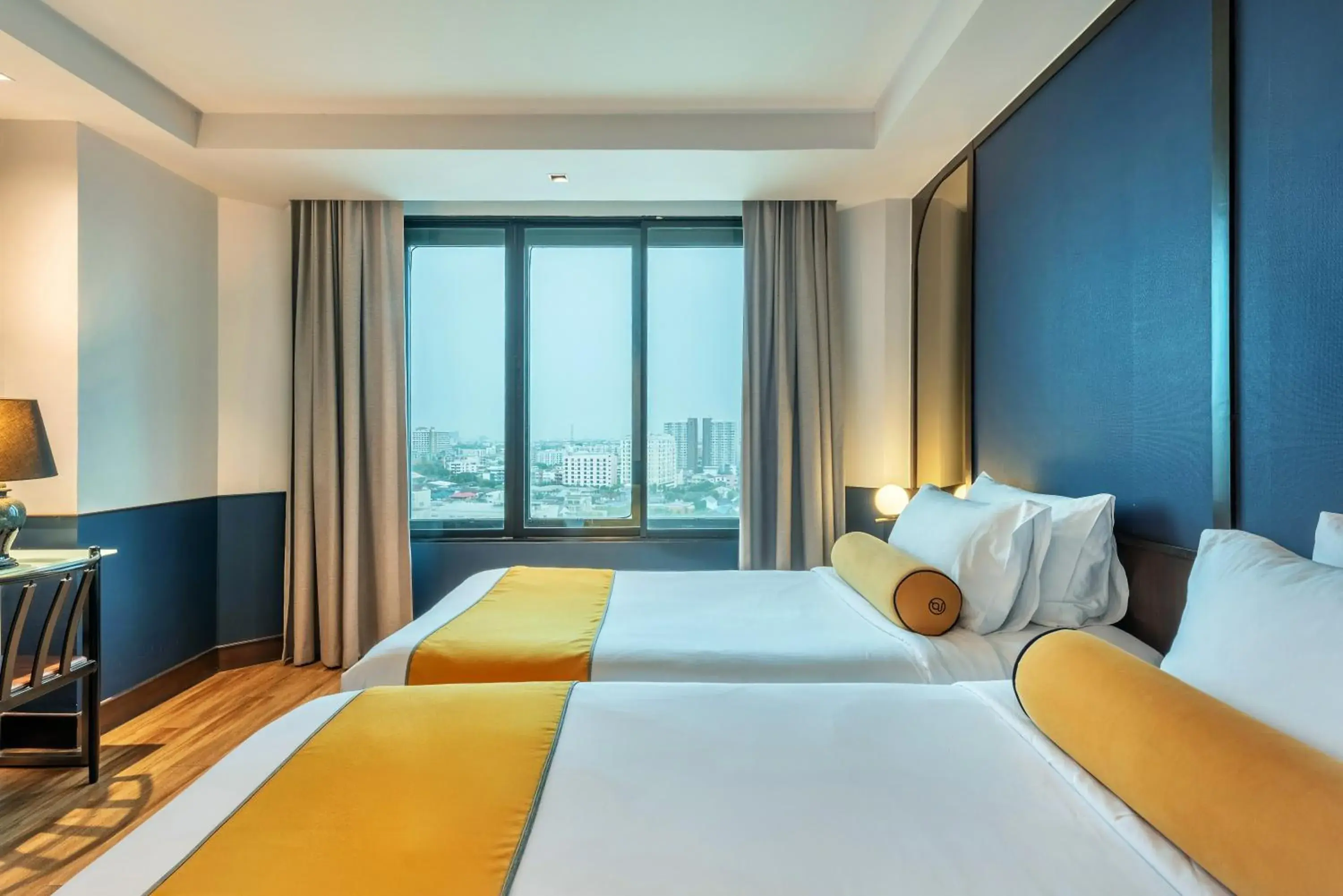 City view, Bed in Graph Hotels Bangkok City view, Bed in Graph Hotels Bangkok