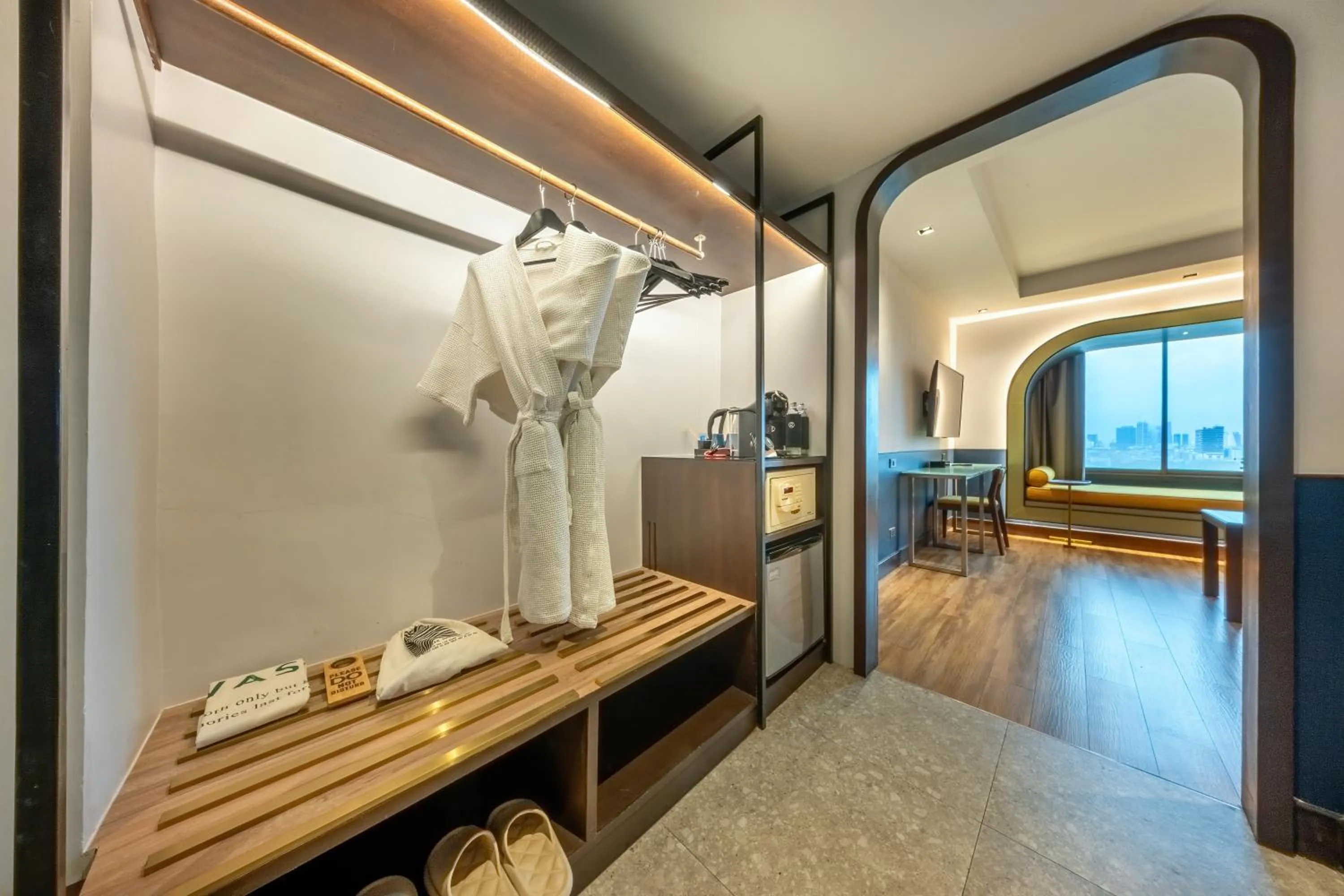 Bed in Graph Hotels Bangkok