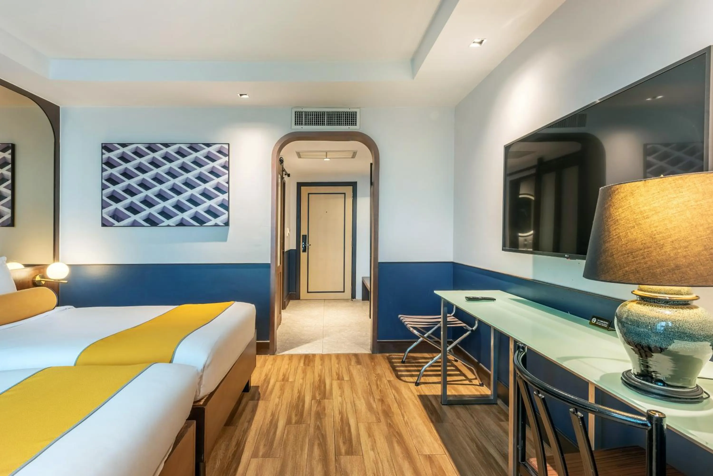 Bedroom, Bed in Graph Hotels Bangkok