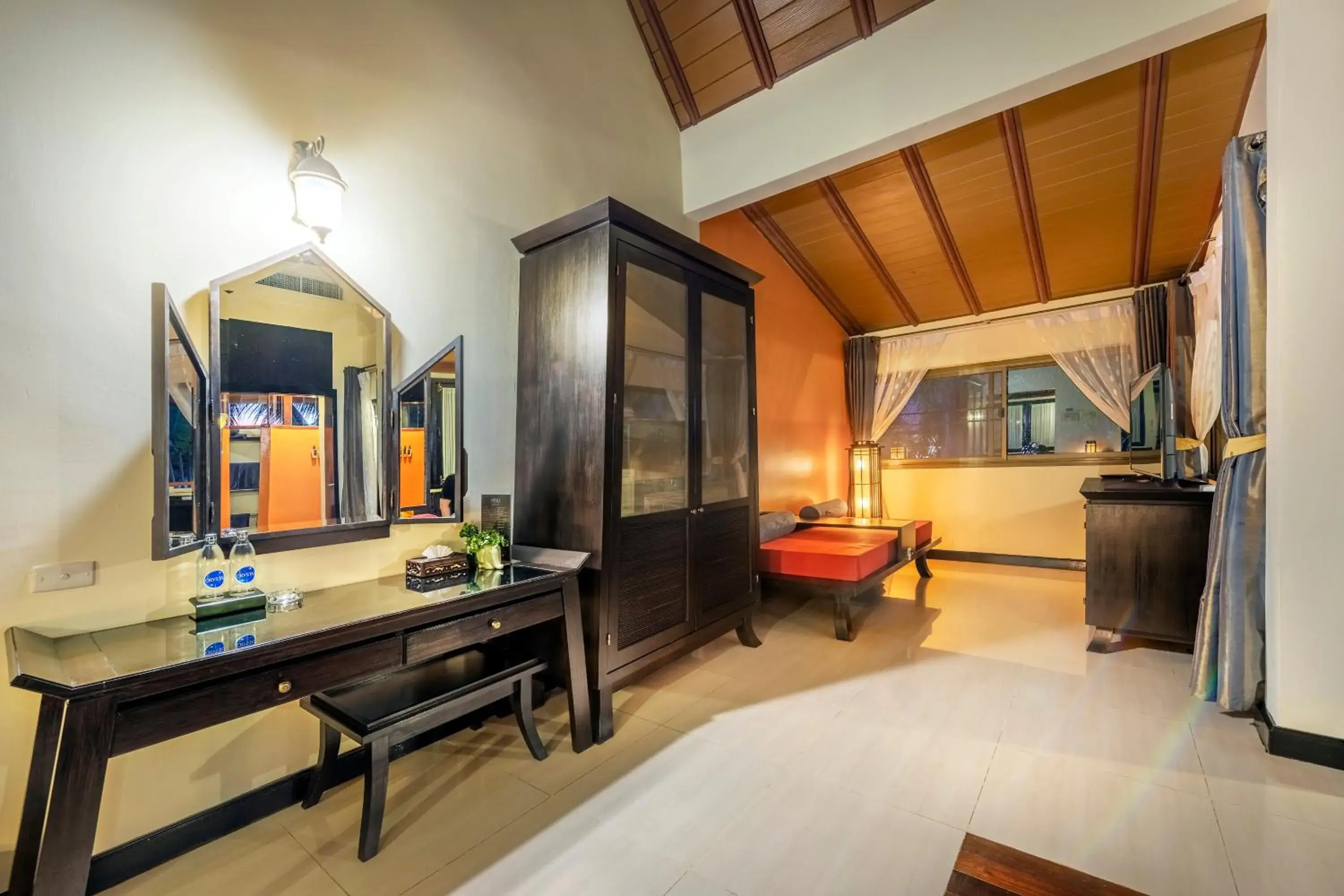 Living room in Chada Lanta Beach Resort - SHA Extra Plus