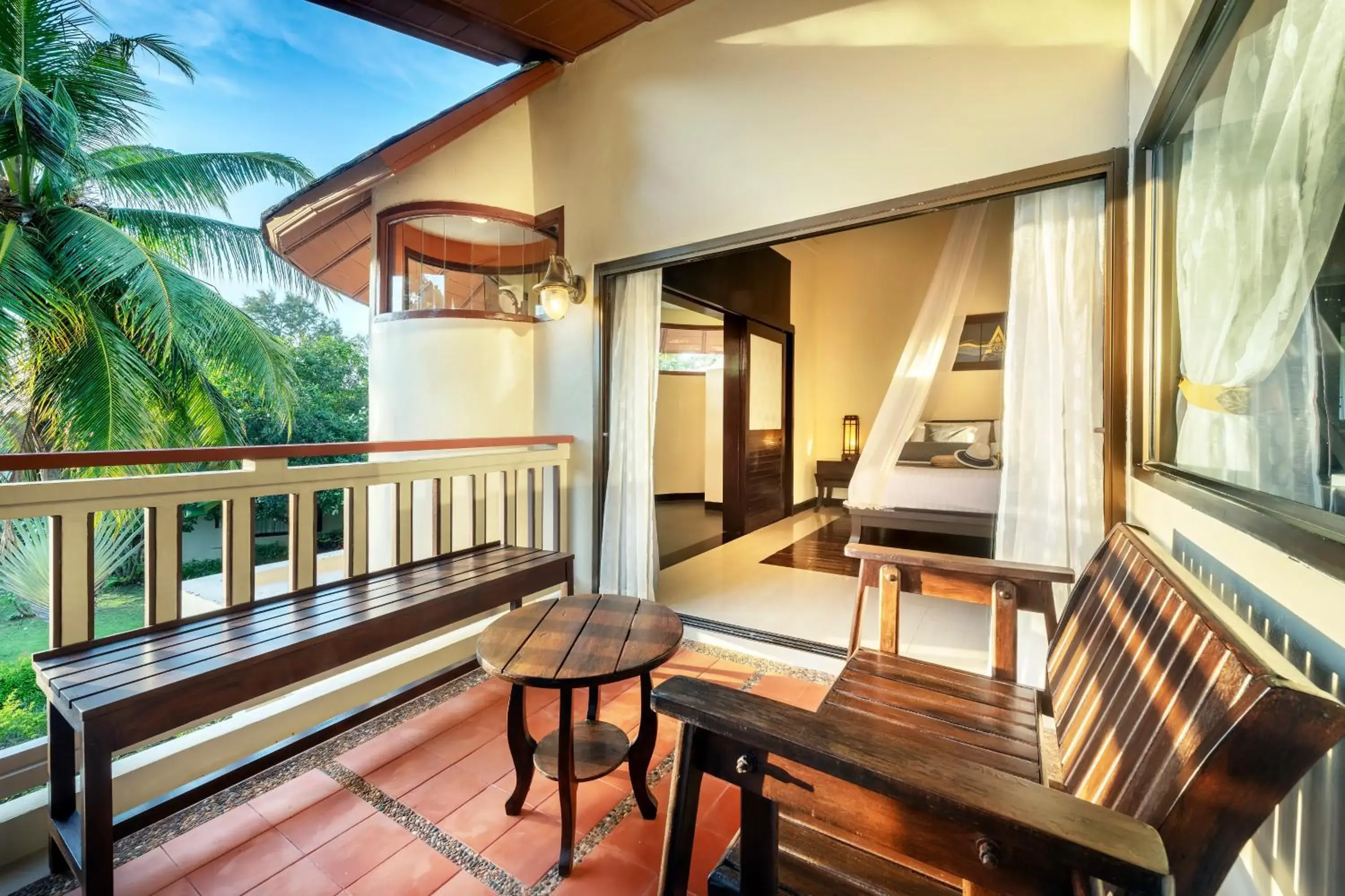 Balcony/Terrace in Chada Lanta Beach Resort - SHA Extra Plus