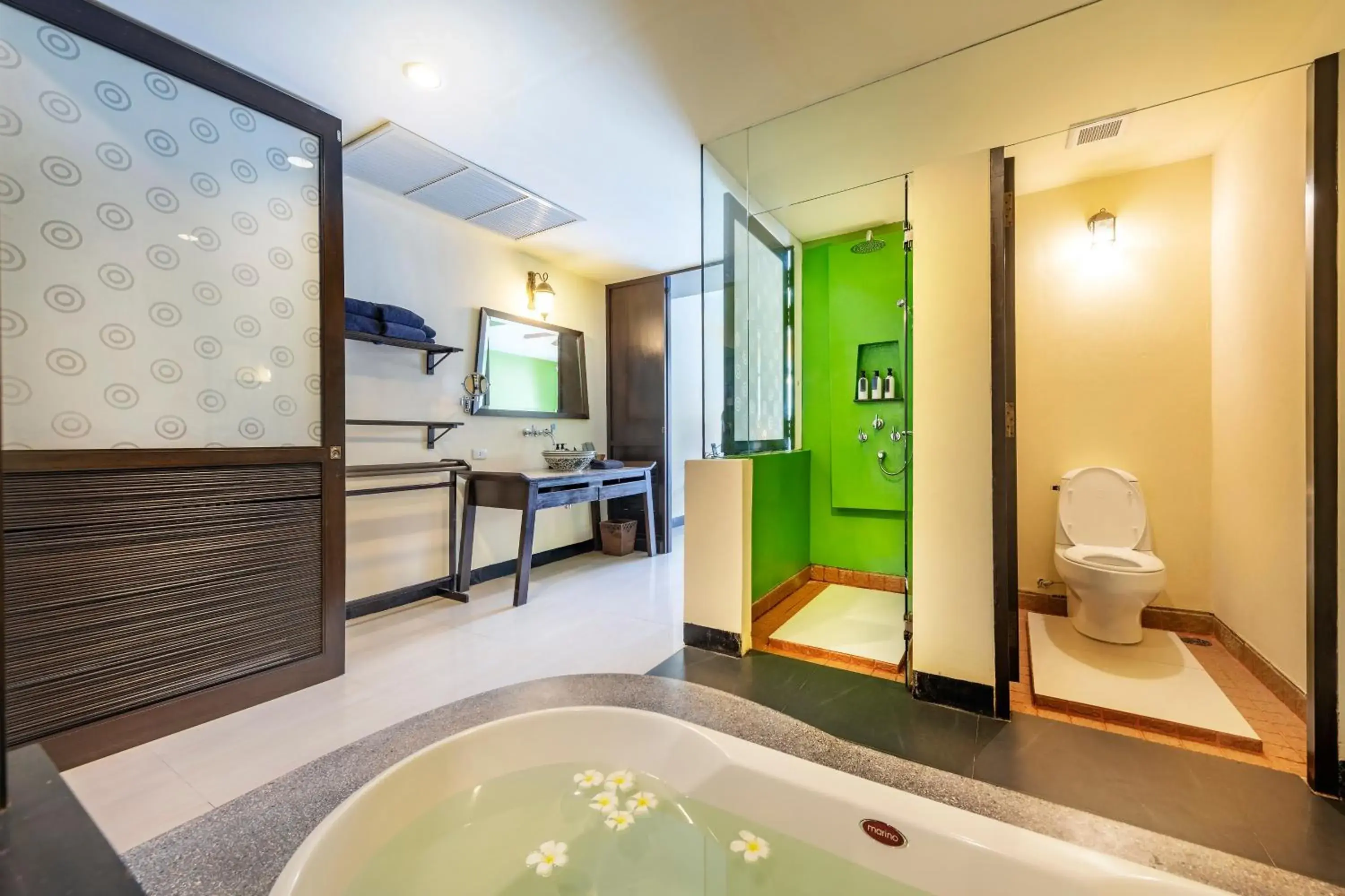 Shower, Bathroom in Chada Lanta Beach Resort - SHA Extra Plus
