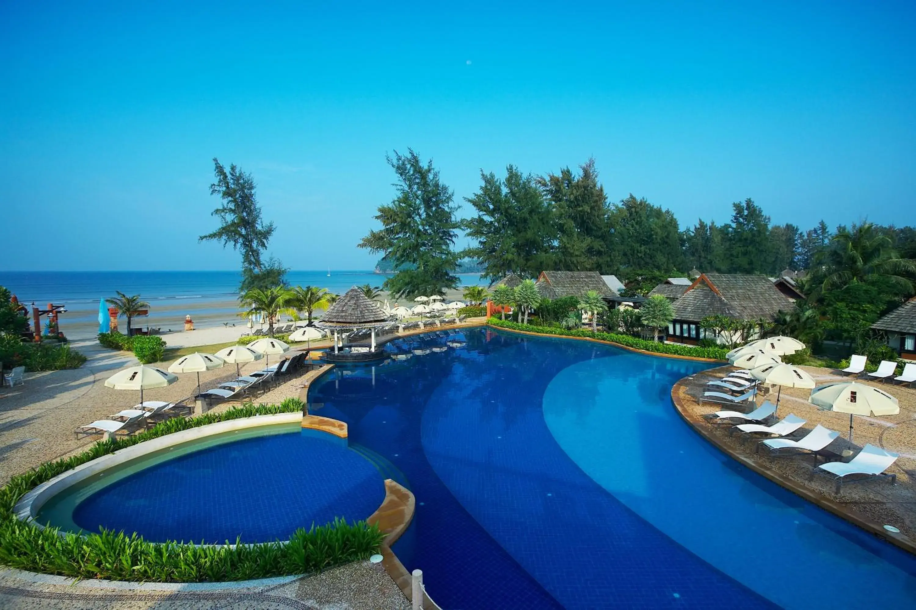 Pool View in Chada Lanta Beach Resort - SHA Extra Plus