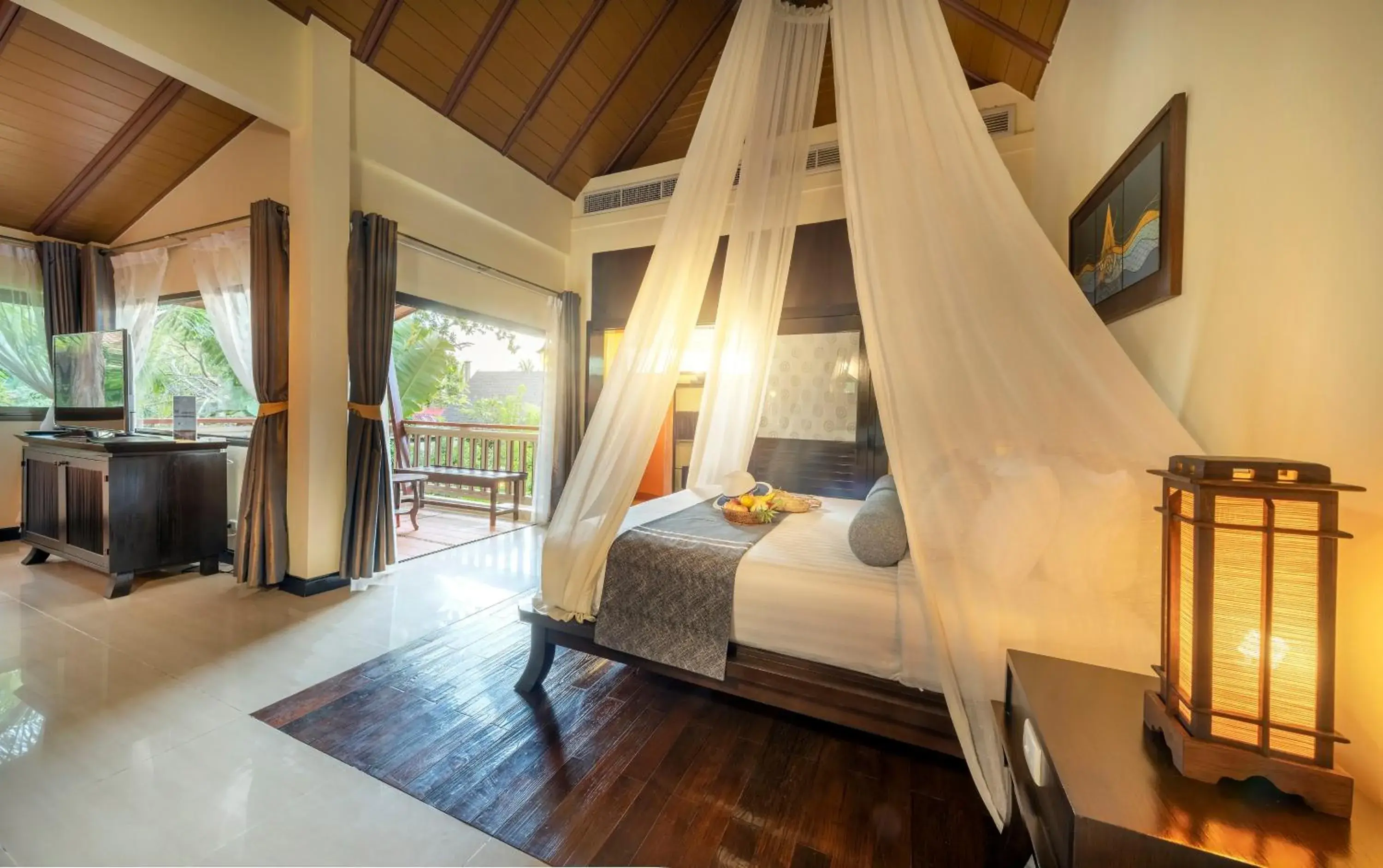 Bed in Chada Lanta Beach Resort - SHA Extra Plus
