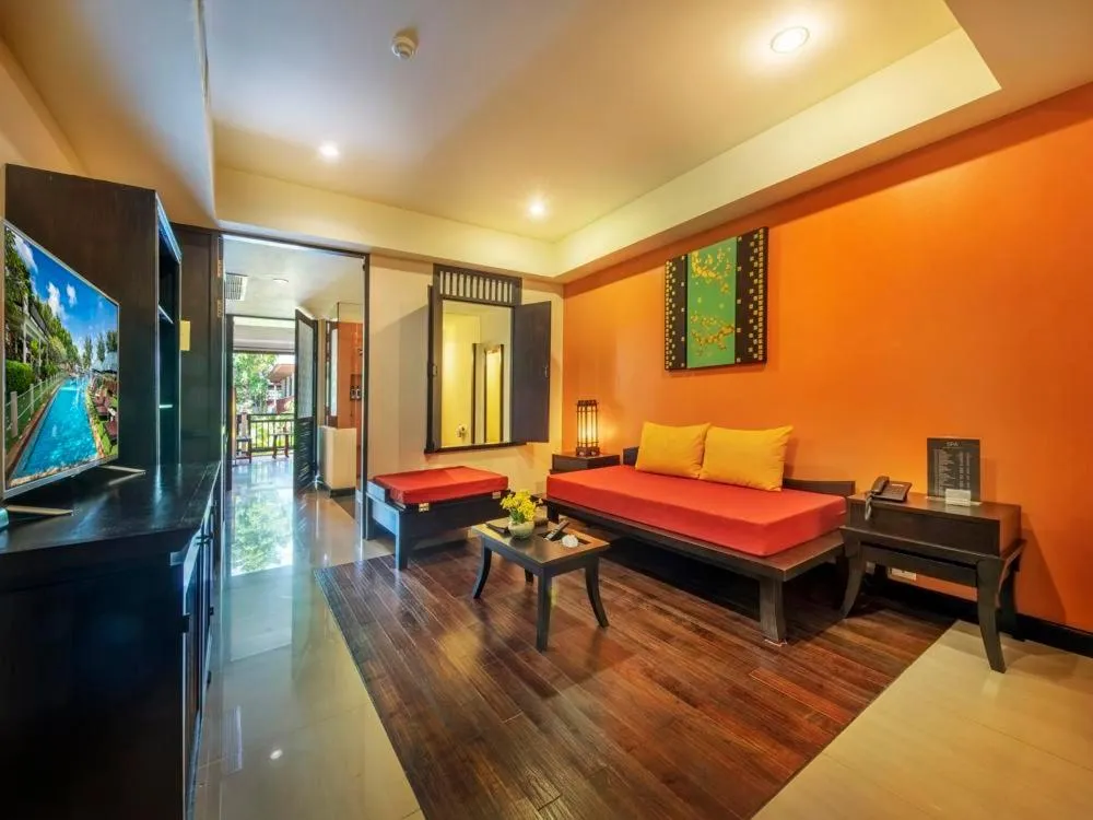 Living room in Chada Lanta Beach Resort