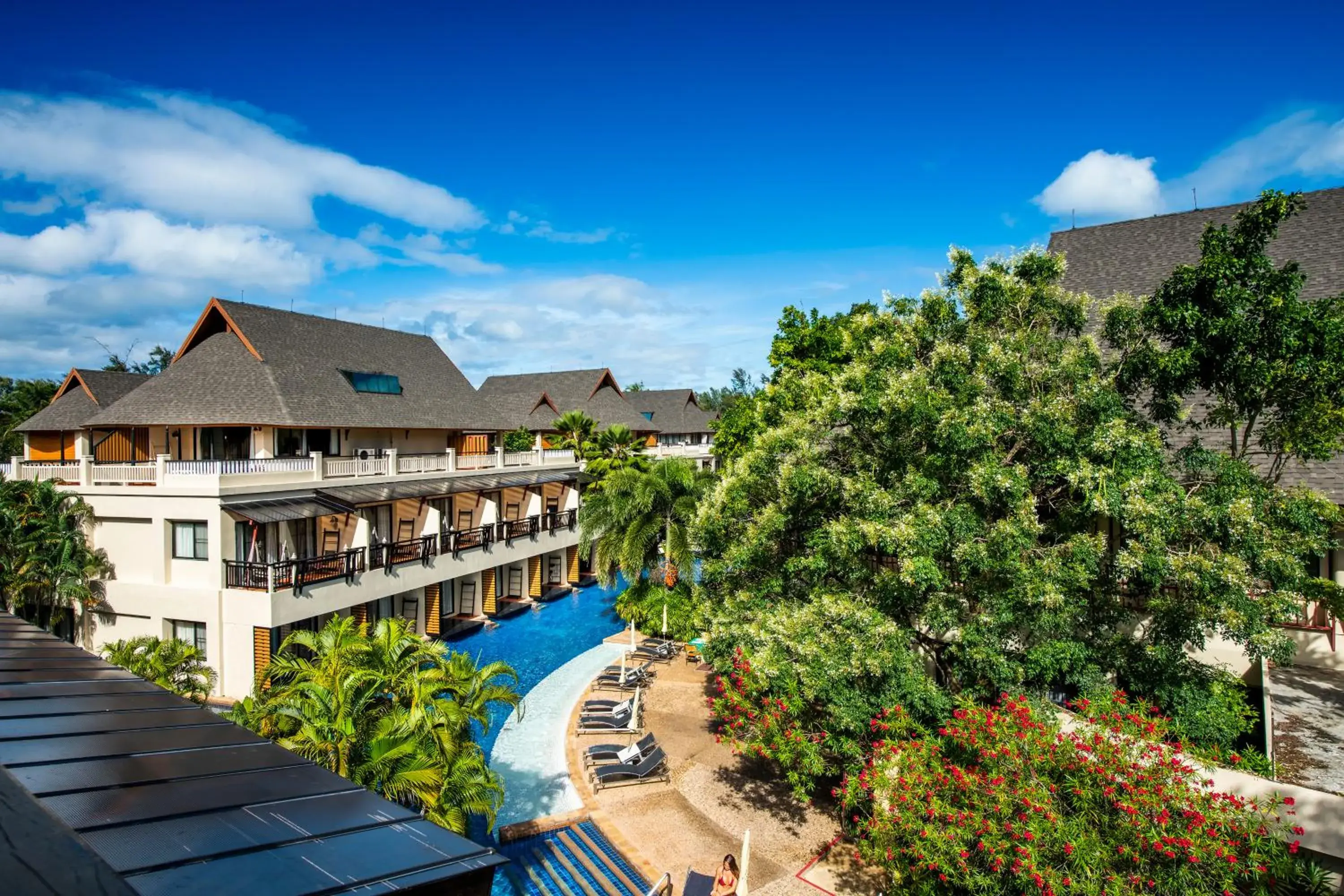Property building, Pool View in Chada Lanta Beach Resort - SHA Extra Plus
