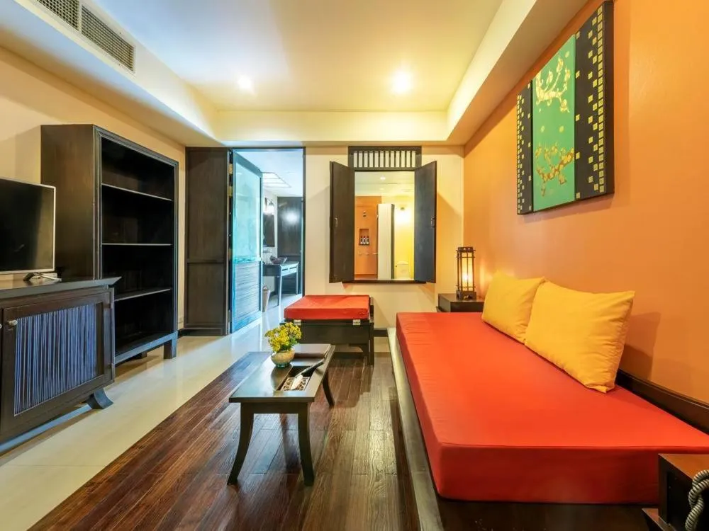 Living room in Chada Lanta Beach Resort