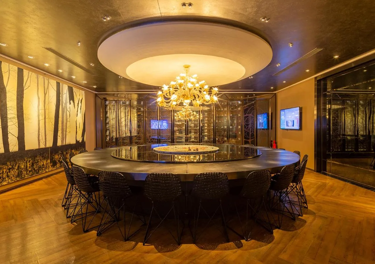 Seating area in Hotel Éclat Beijing