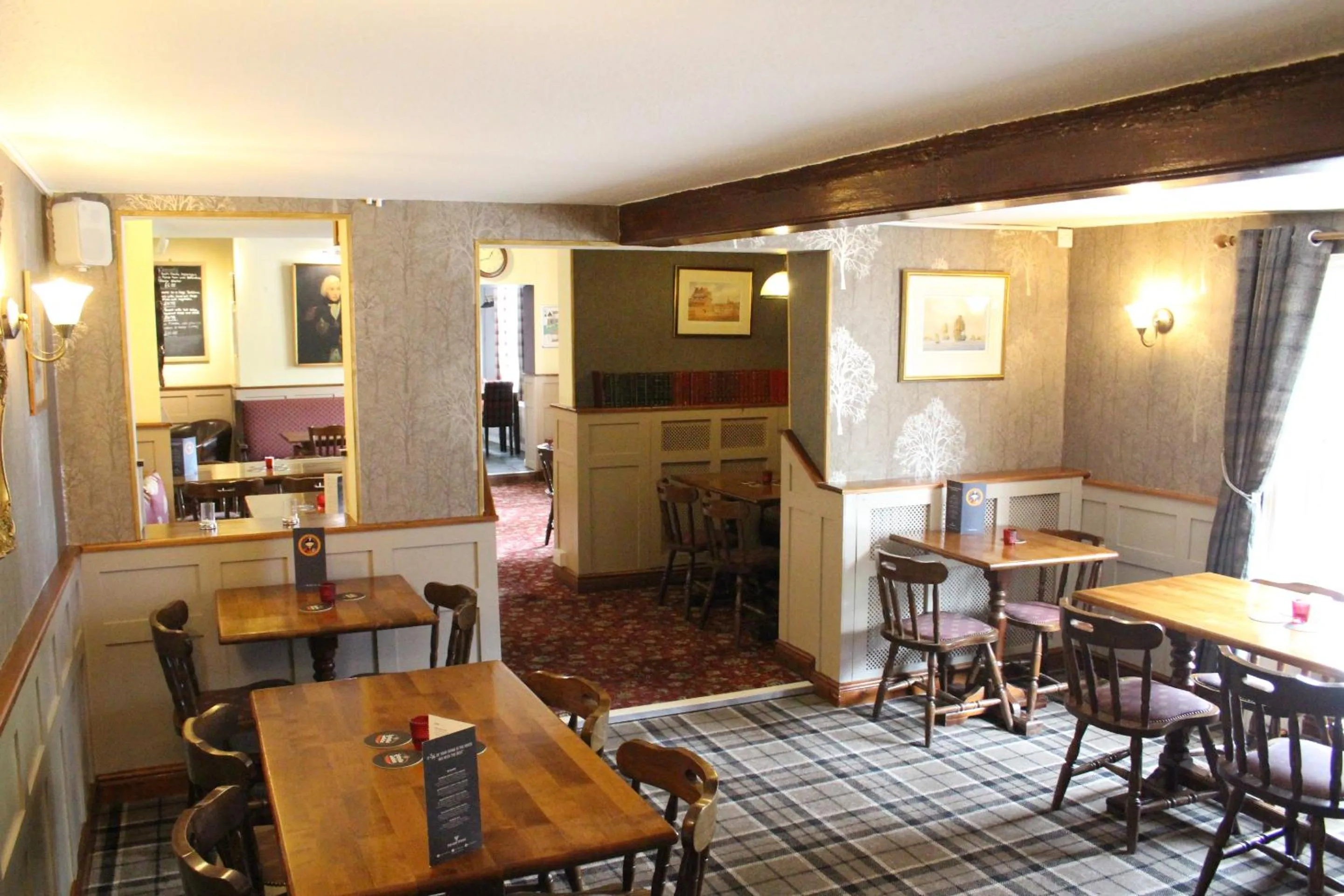 Dining area in The Lord Nelson Inn