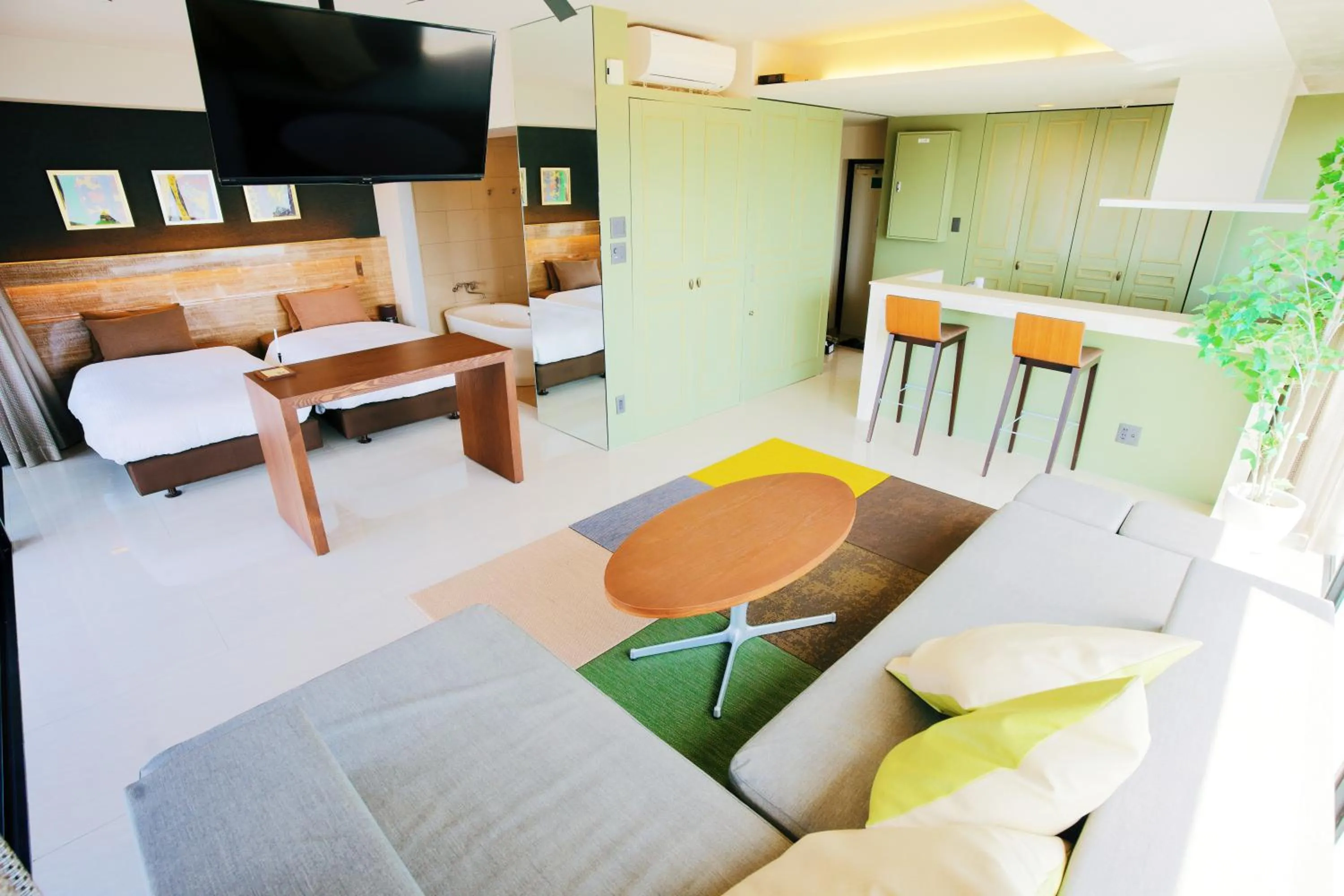 Living room in HOTEL Viviana
