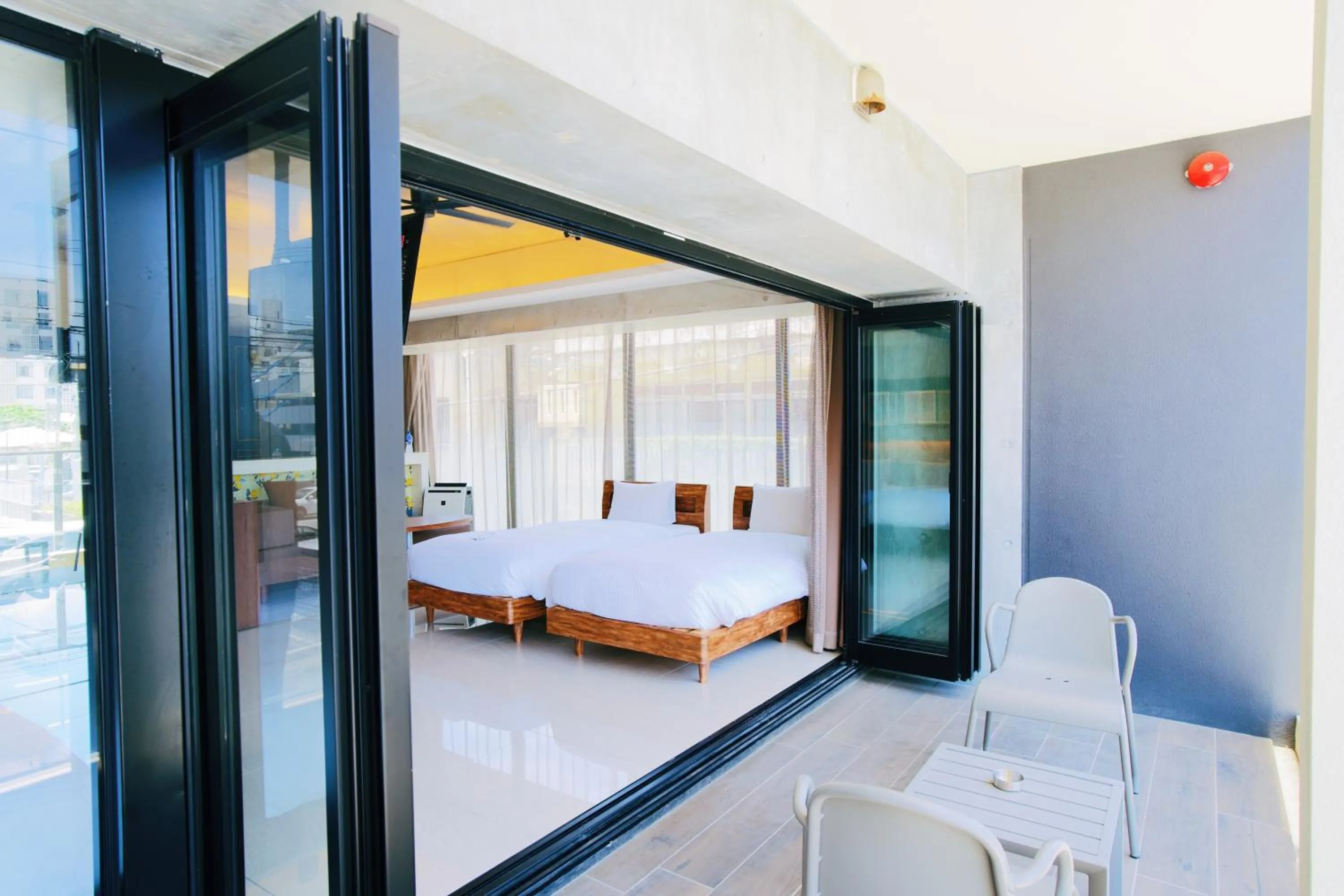Balcony/Terrace, Bed in HOTEL Viviana