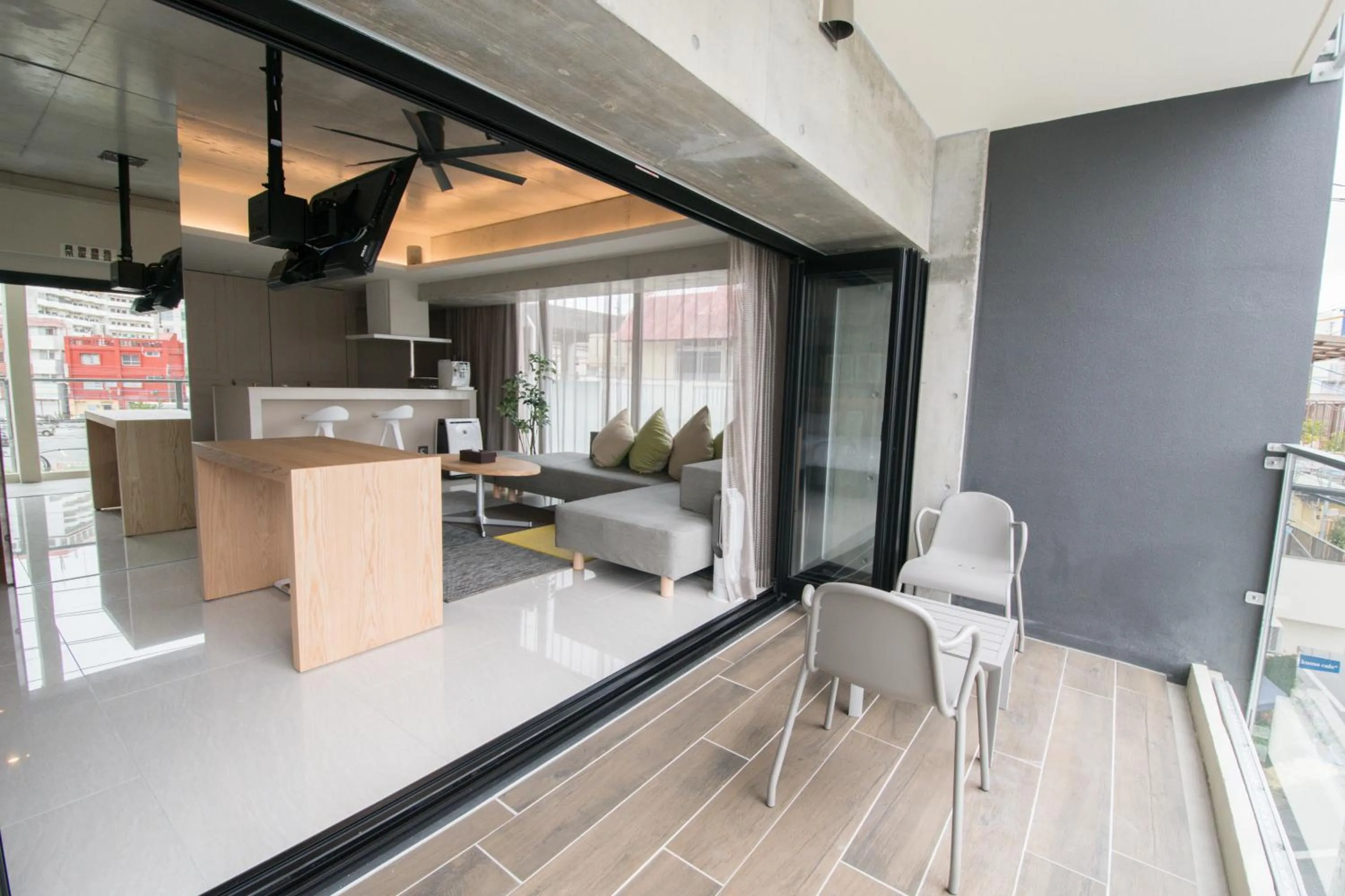 Balcony/Terrace in HOTEL Viviana