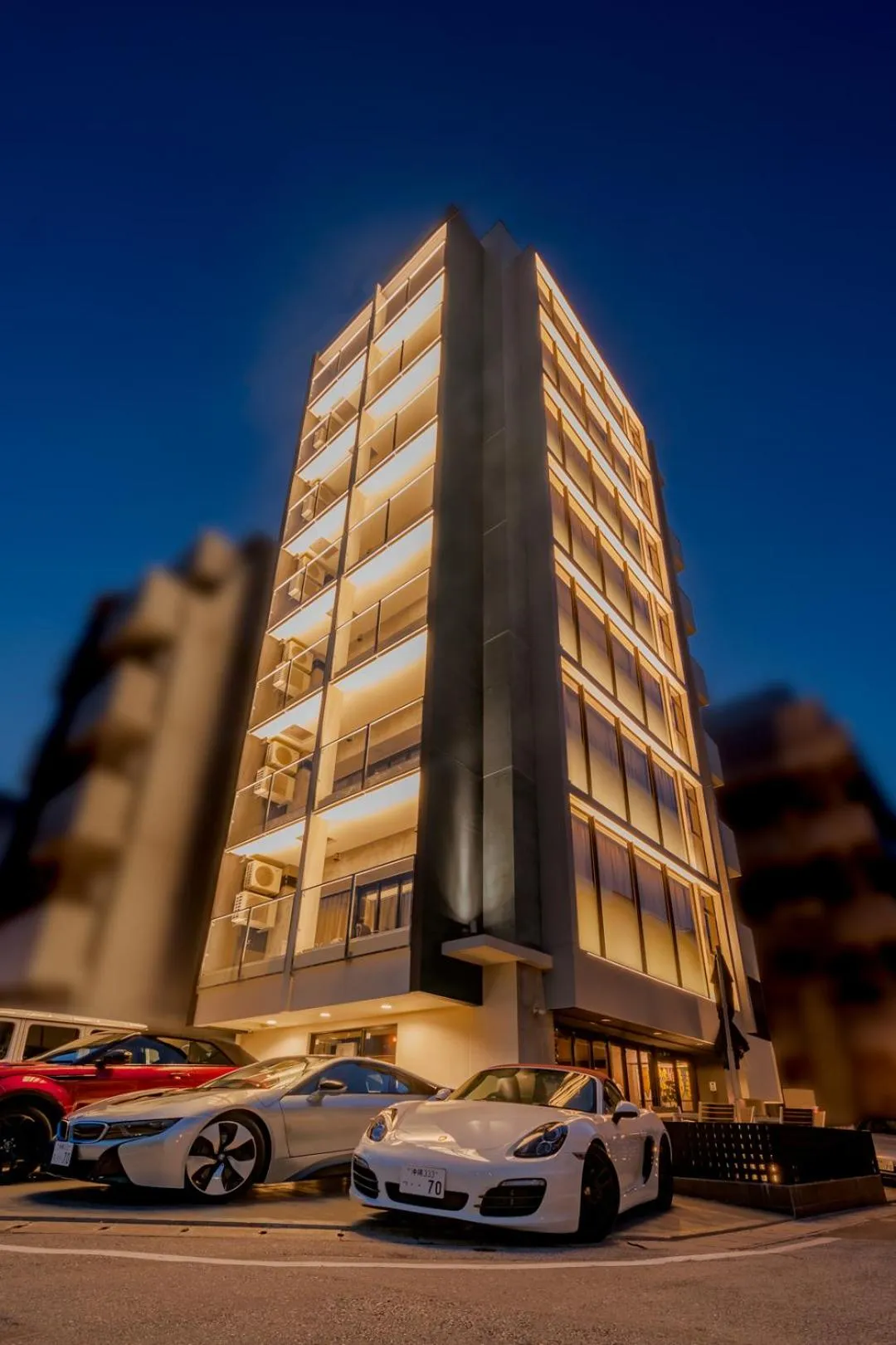 Facade/entrance in HOTEL Viviana