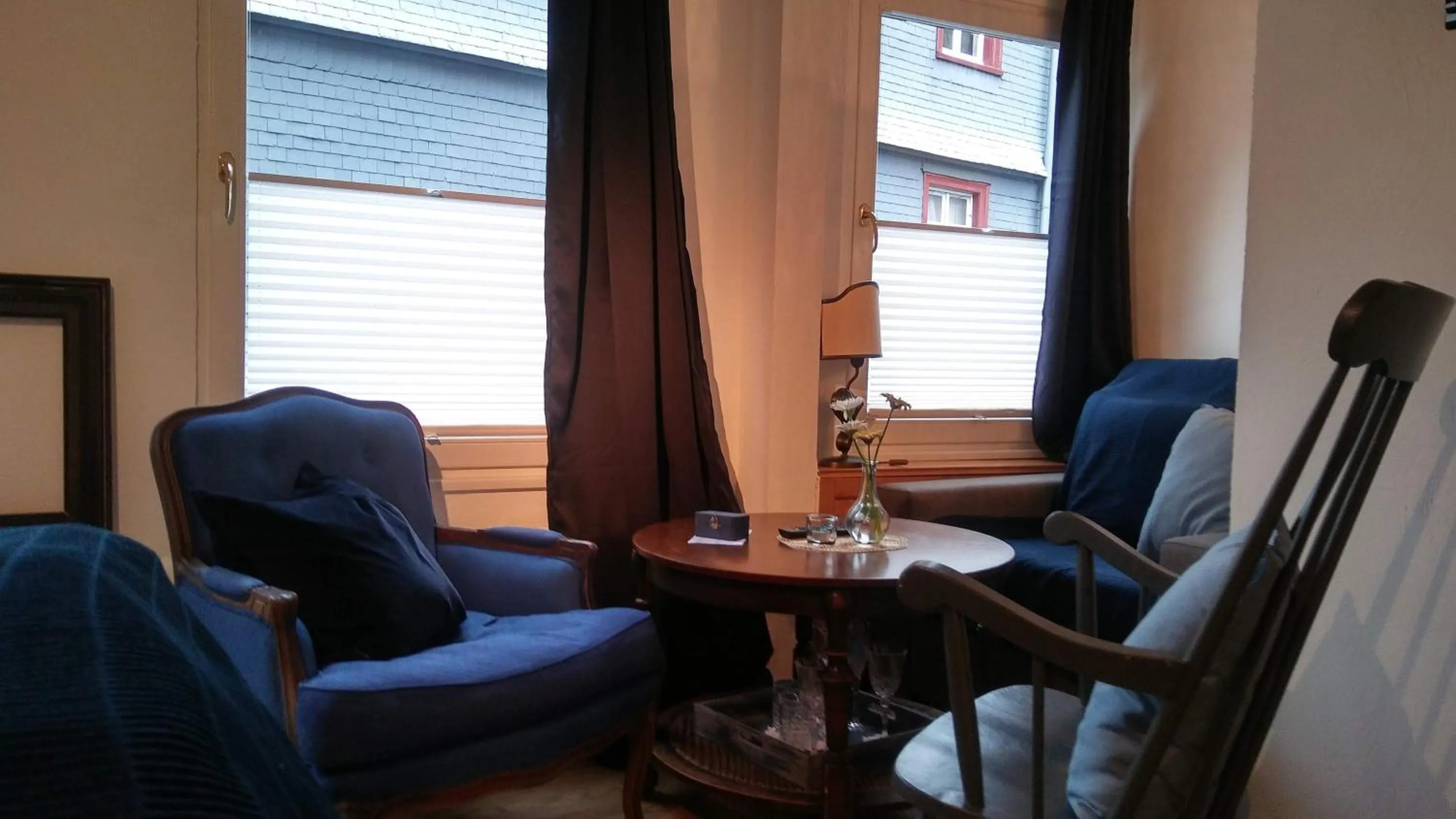 Seating area in HIER & JETZT in Monschau City