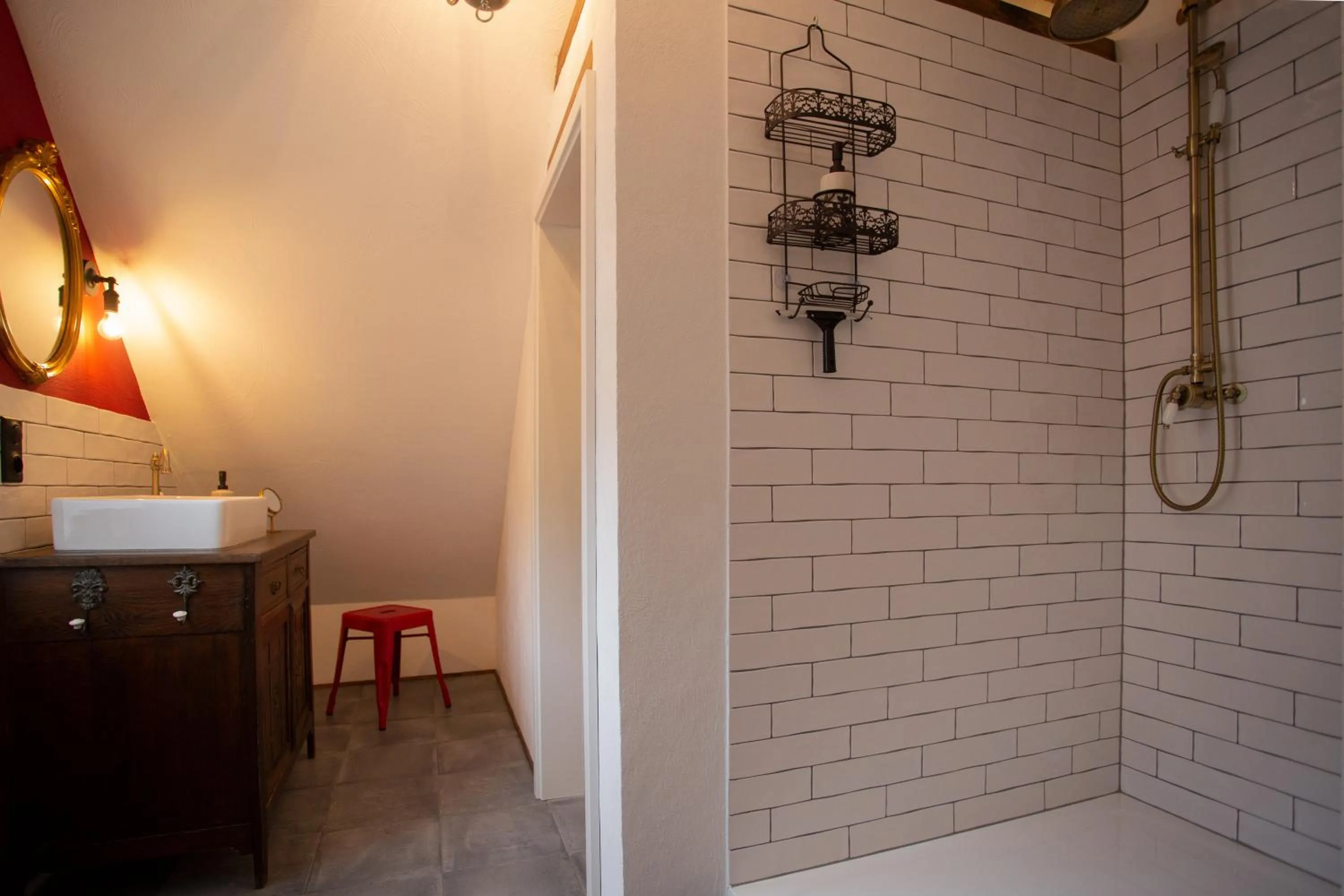 Bathroom in HIER & JETZT in Monschau City