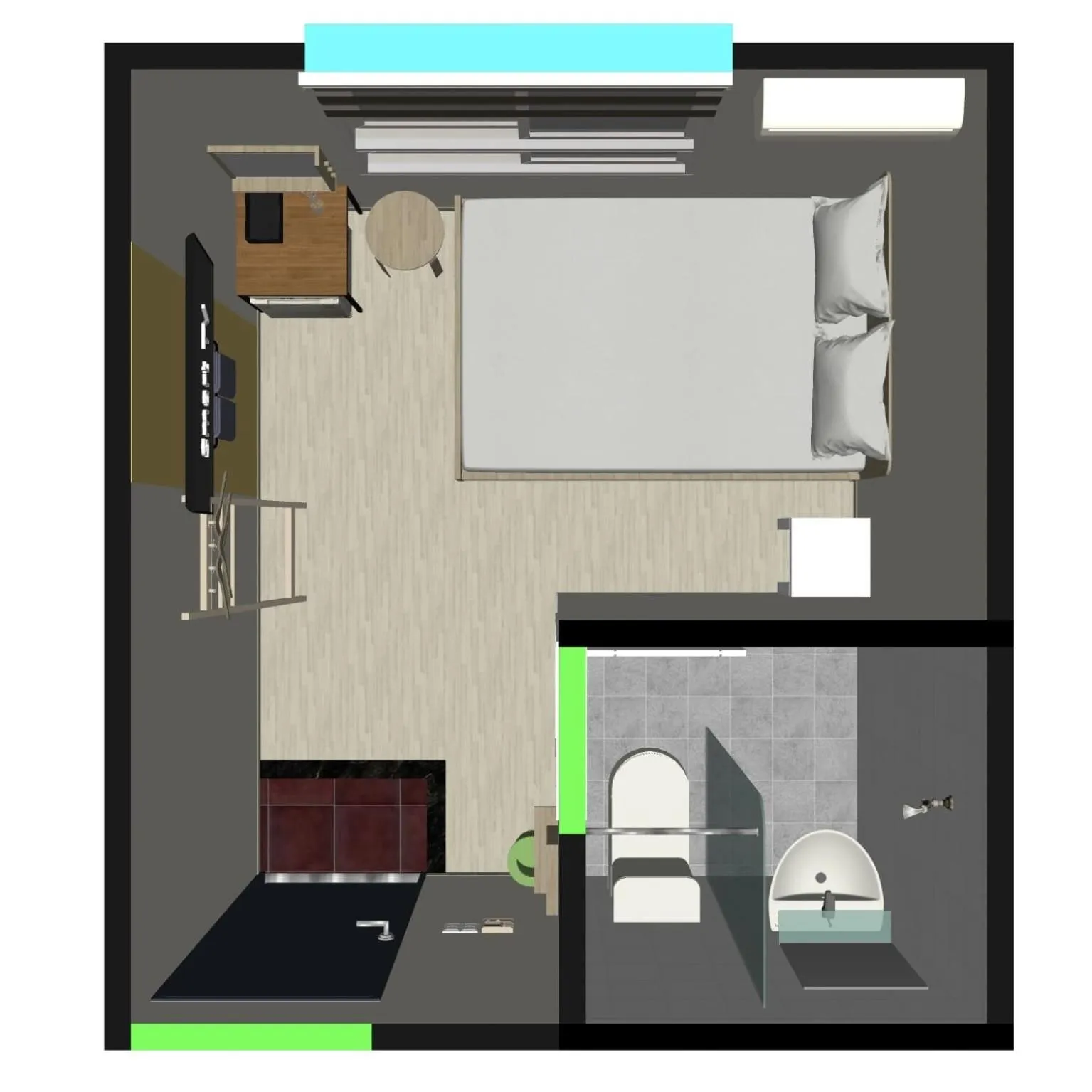 Floor plan in Hostel Tommy Renewal 2025