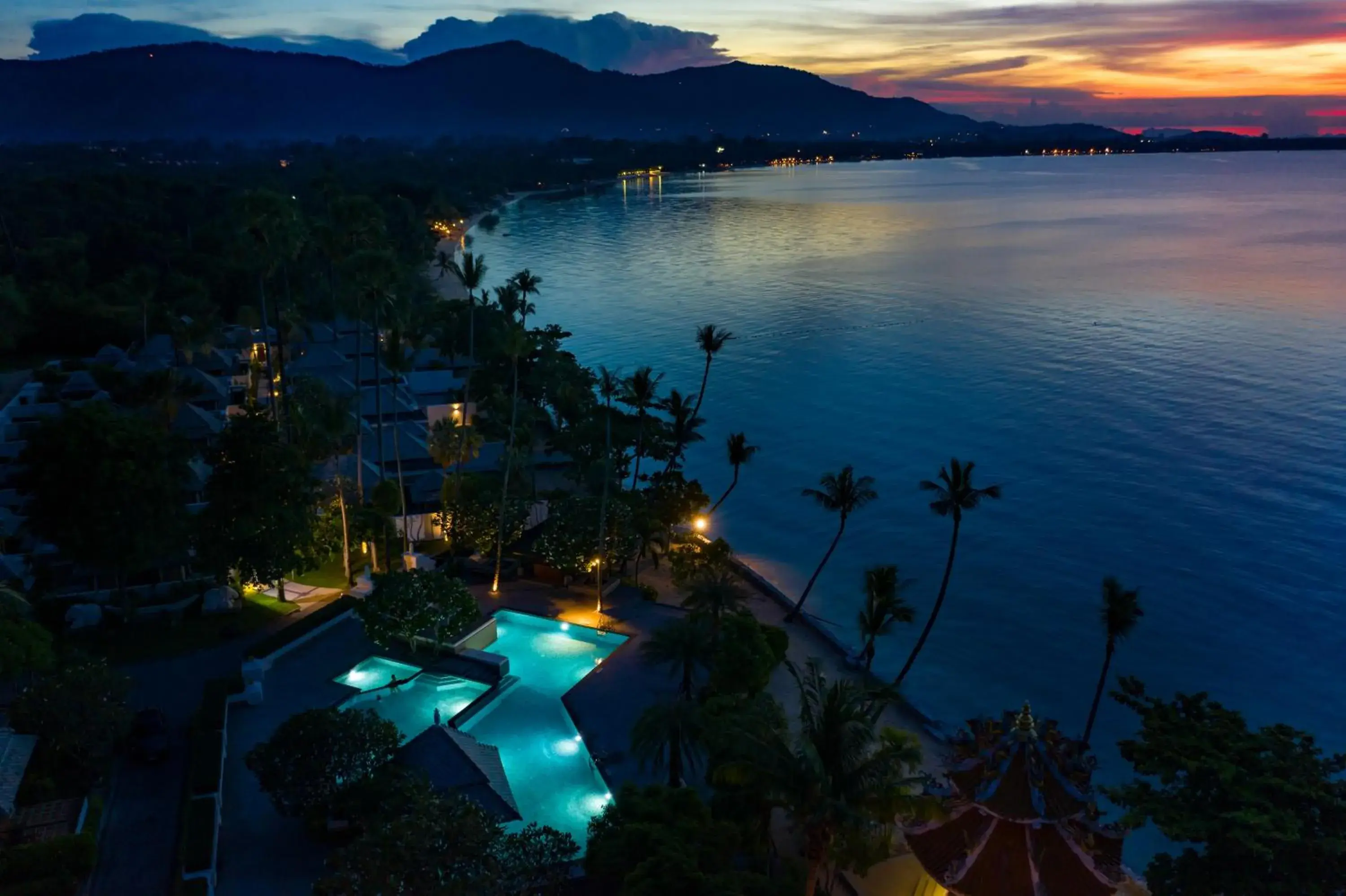 Bird's eye view in Fair House Villas & Spa, Koh Samui Bird's eye view in Fair House Villas & Spa, Koh Samui