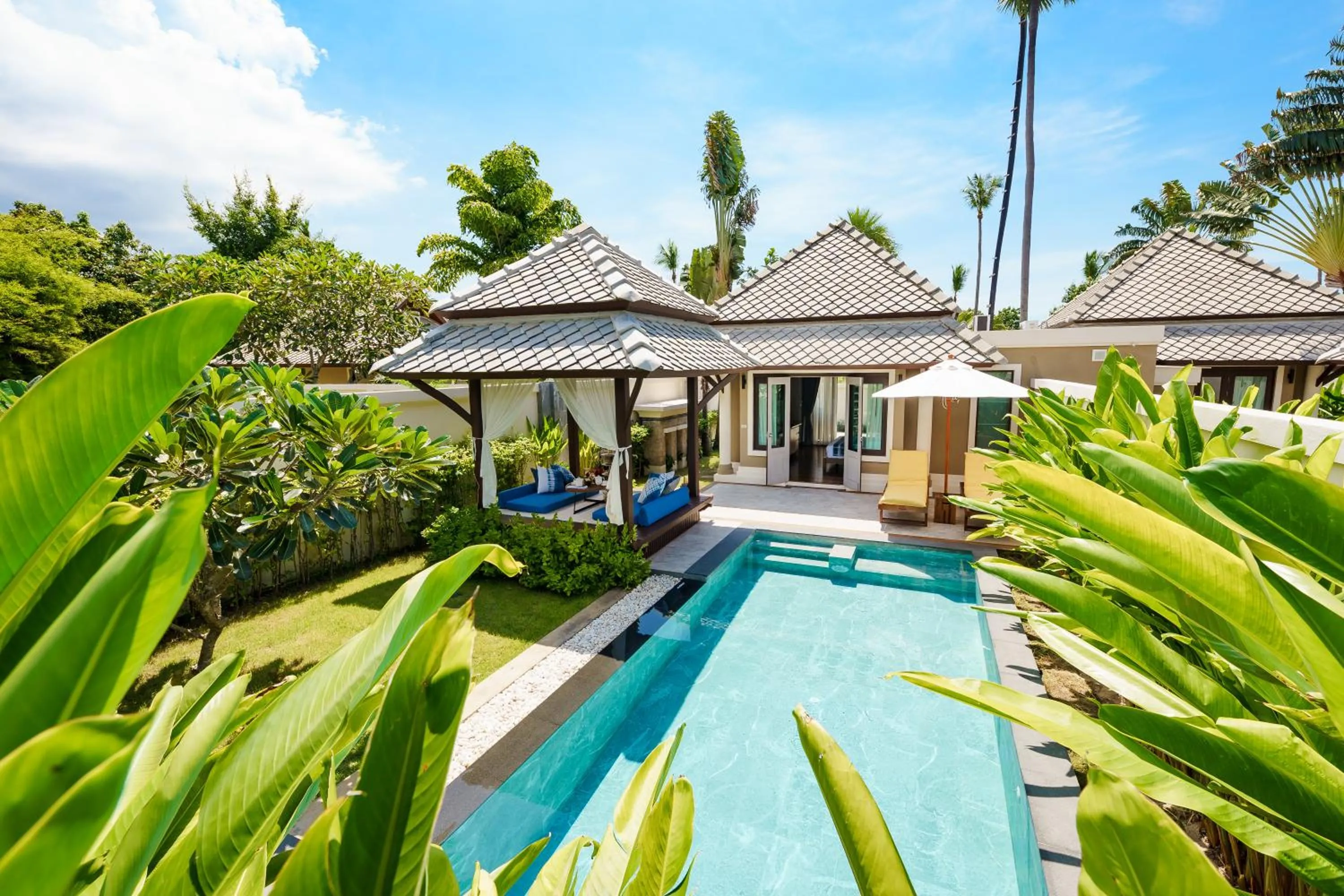 Garden in Fair House Villas & Spa, Koh Samui
