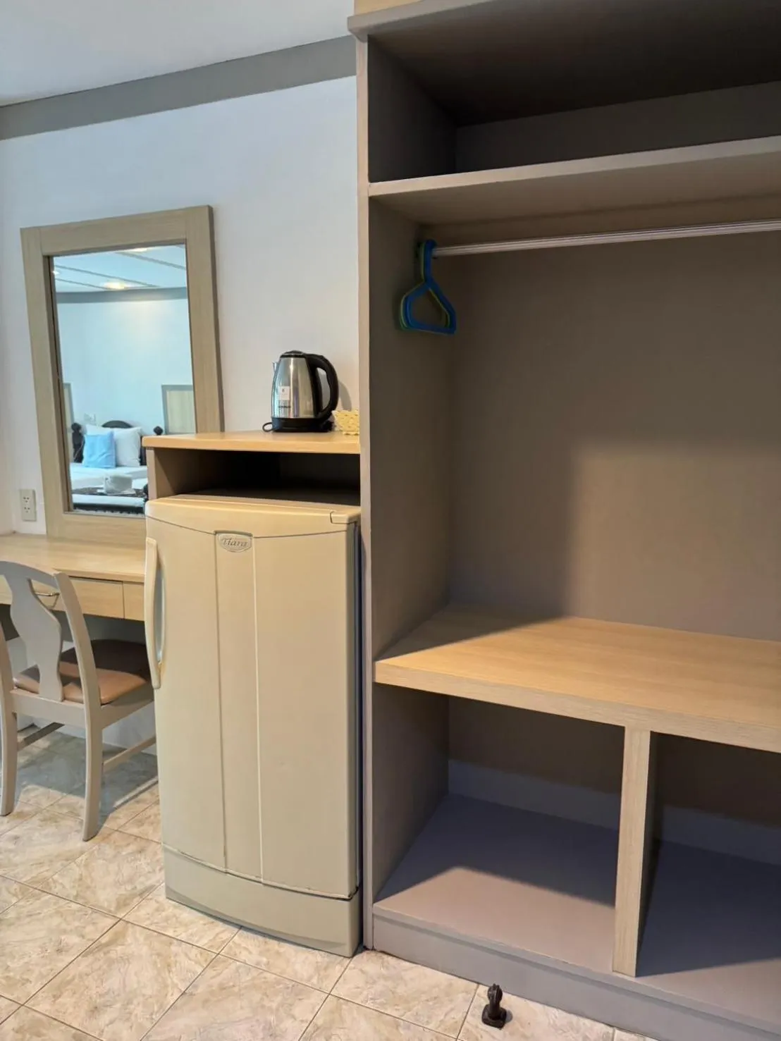 wardrobe in Blue Garden Resort Pattaya